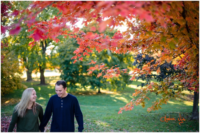 KC engagement session at Loose Park