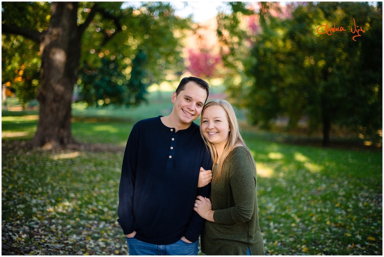 KC engagement session at Loose Park