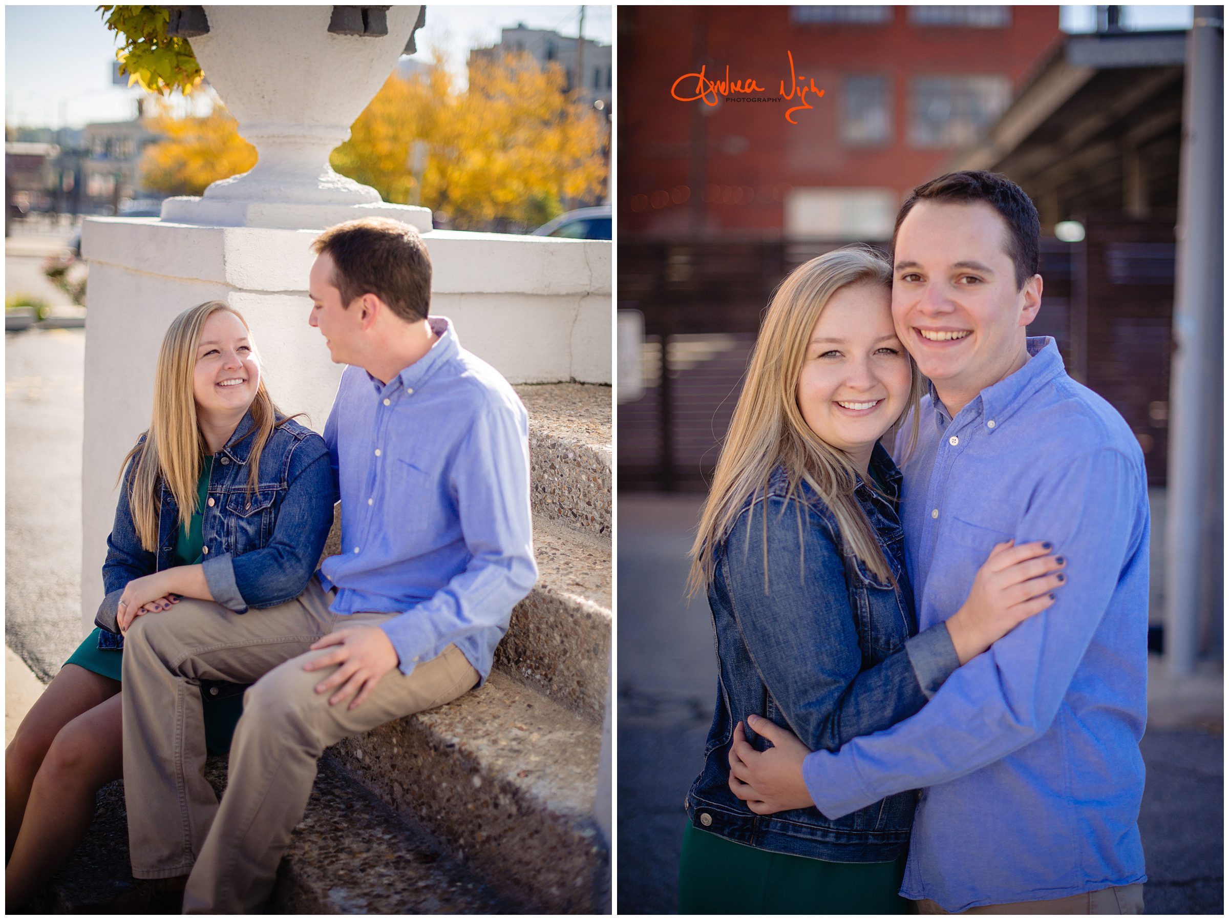 Crossroads engagement session