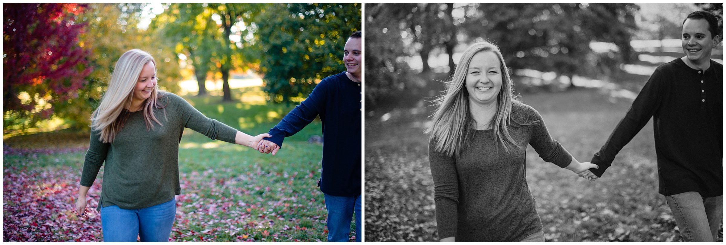 Loose Park Engagement session with Andrea Nigh