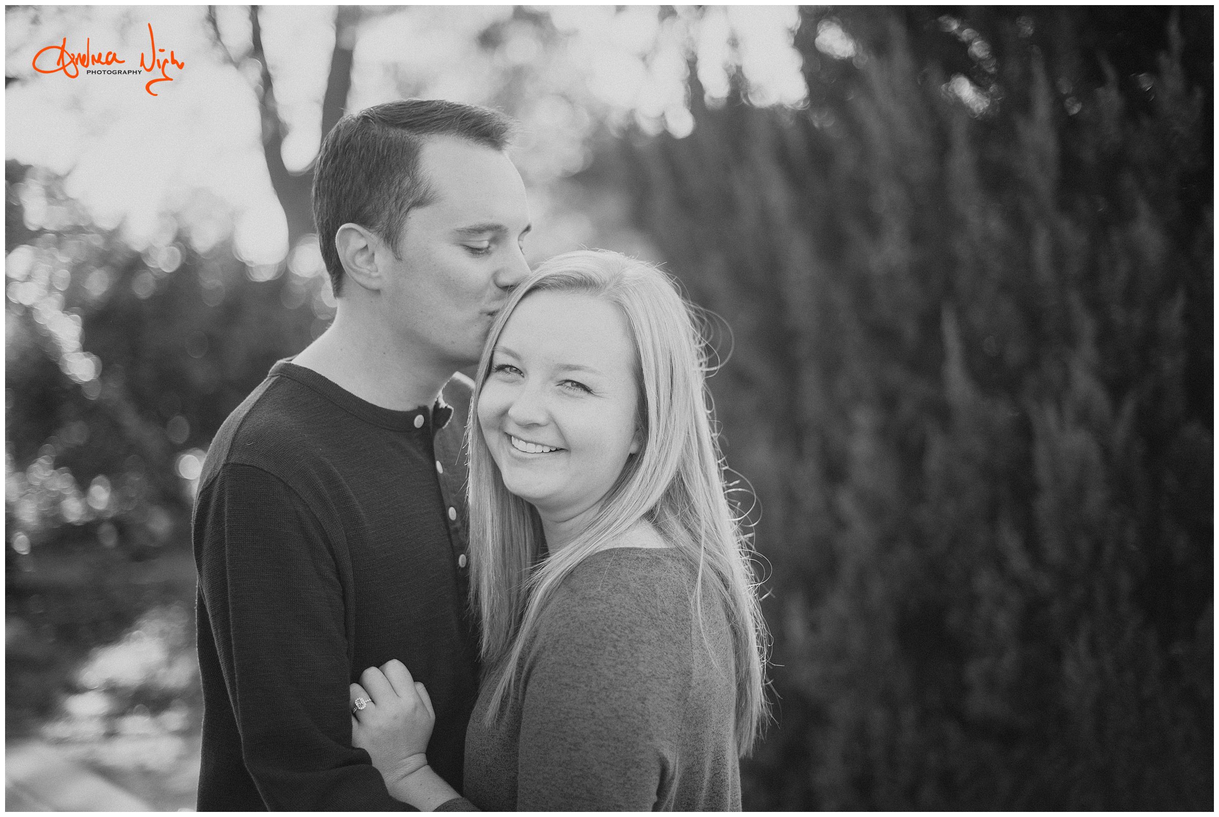 Loose Park Engagement session with Andrea Nigh