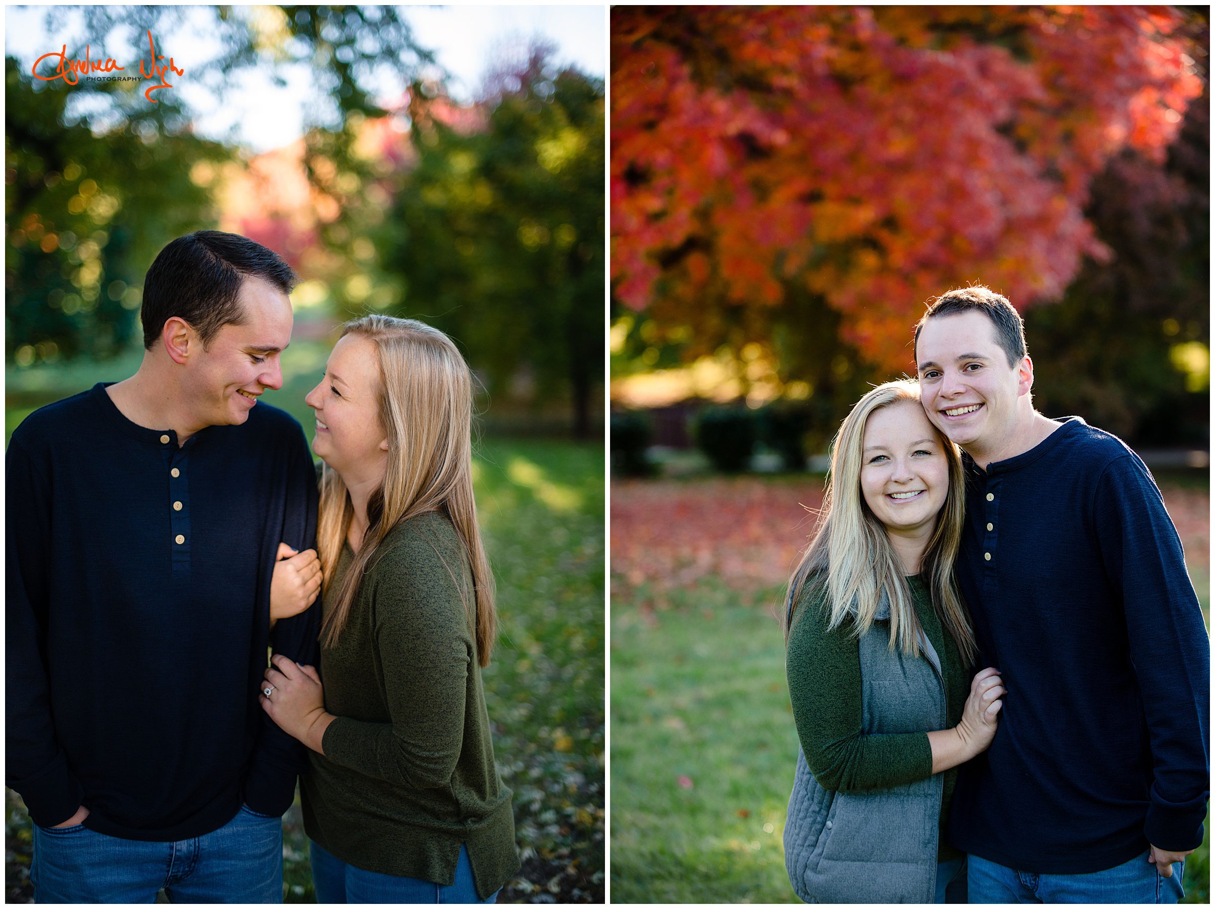Loose Park Engagement session with Andrea Nigh