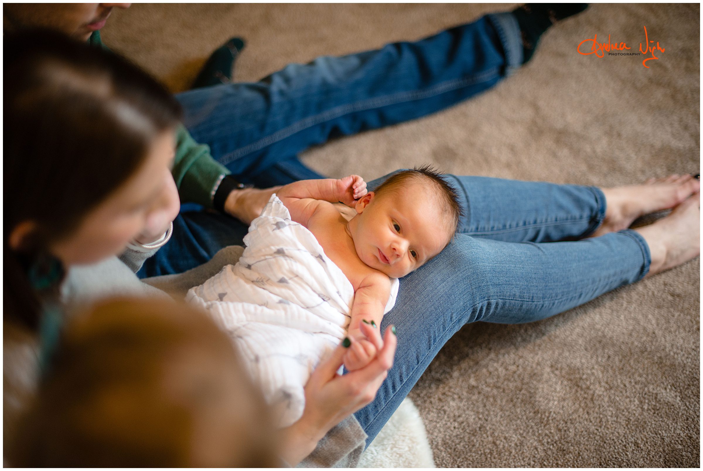 Olathe newborn lifestyle photography
In home newborn session