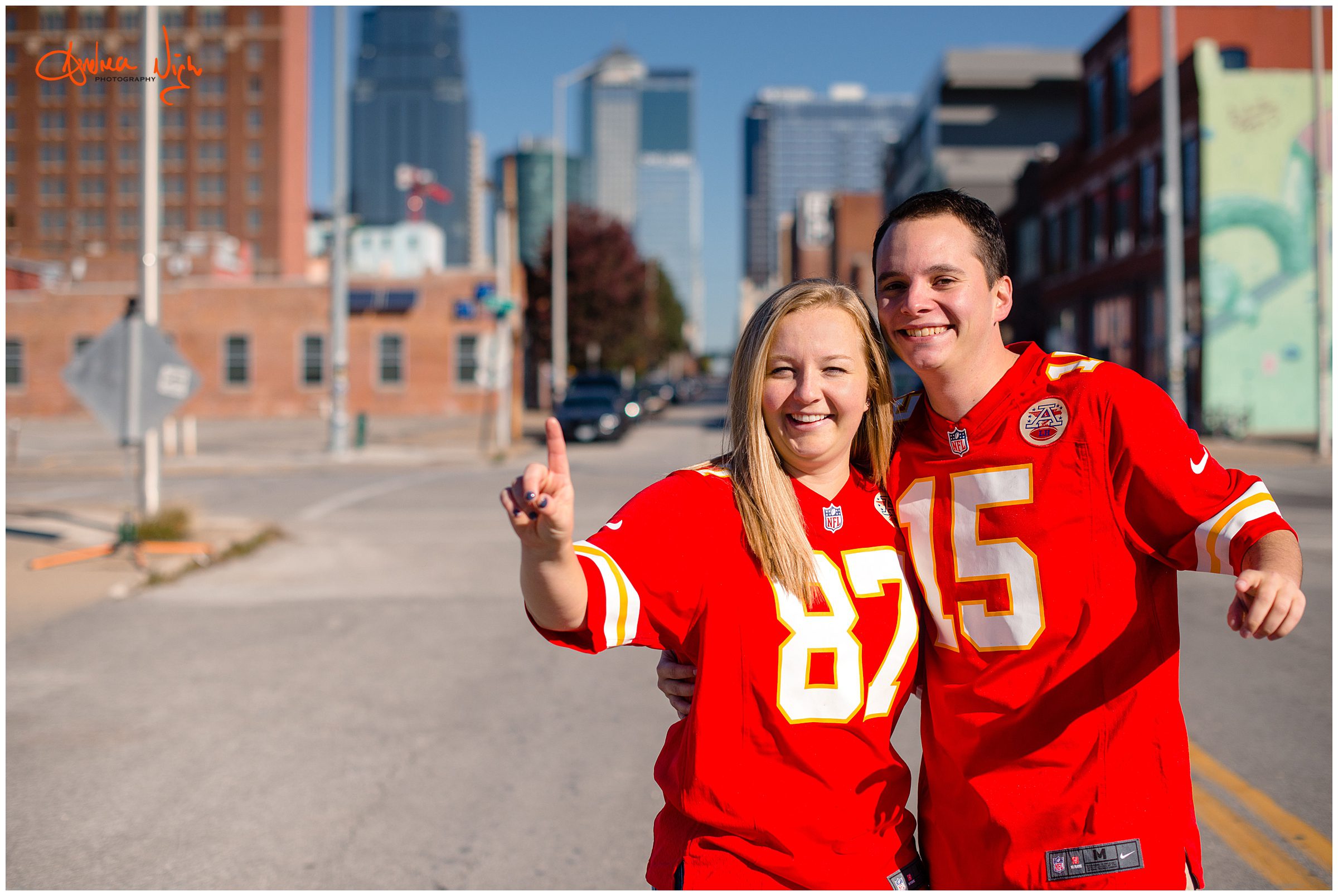 Crossroads engagement session