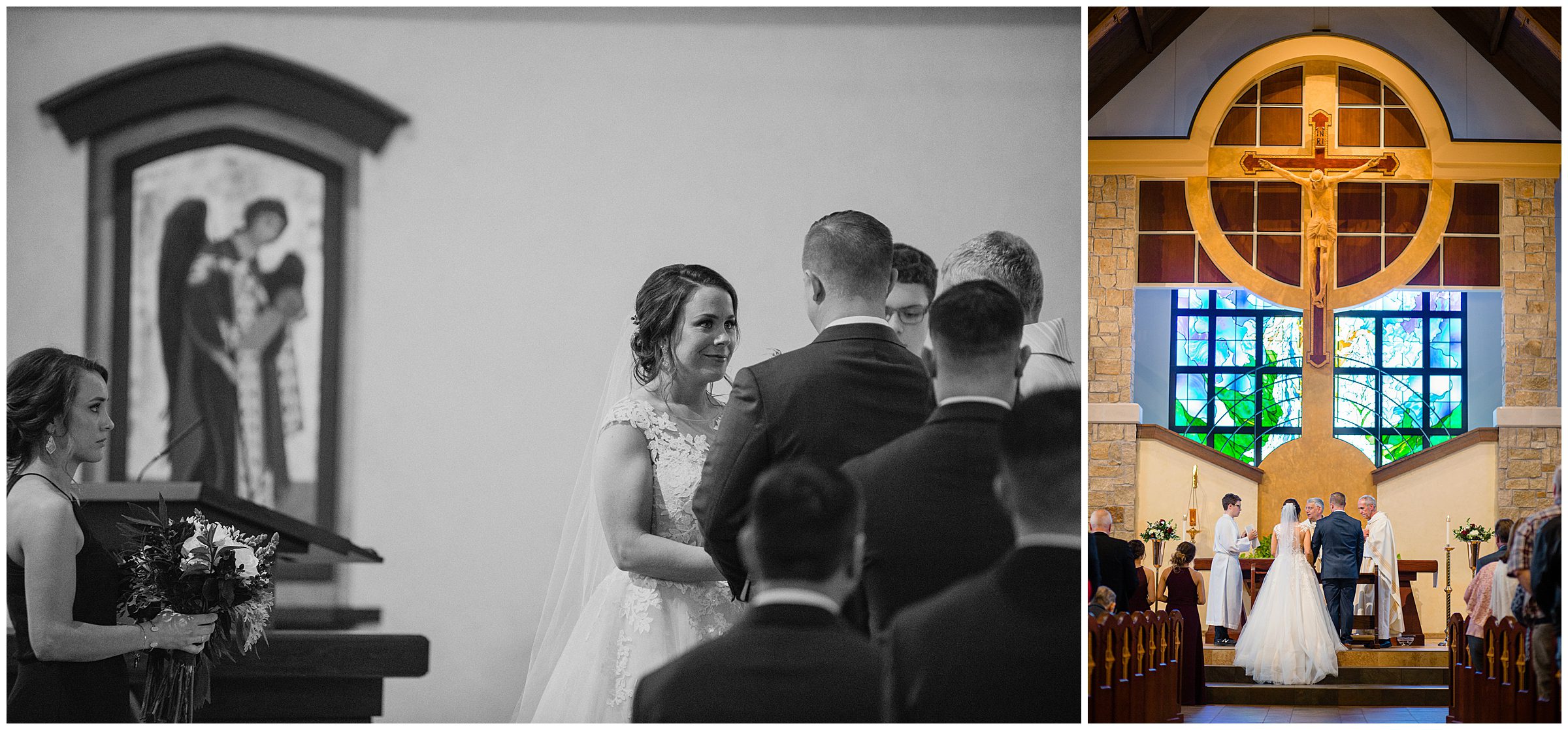 The Elms Hotel wedding photography
Good Shepherd Church ceremony
