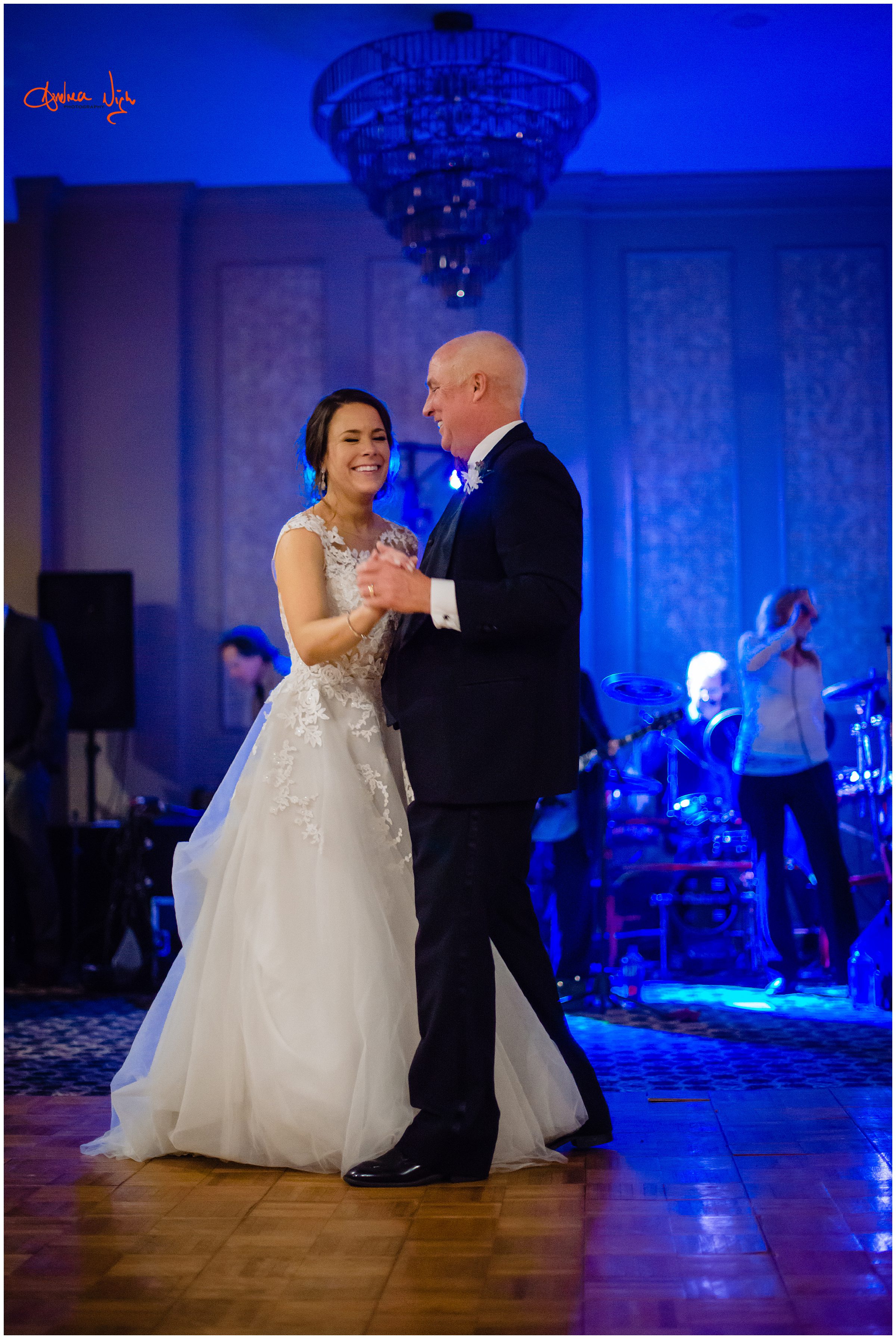 The Elms Hotel wedding photography
father daughter dance