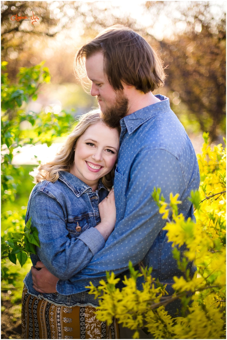 Liberty Missouri engagement session