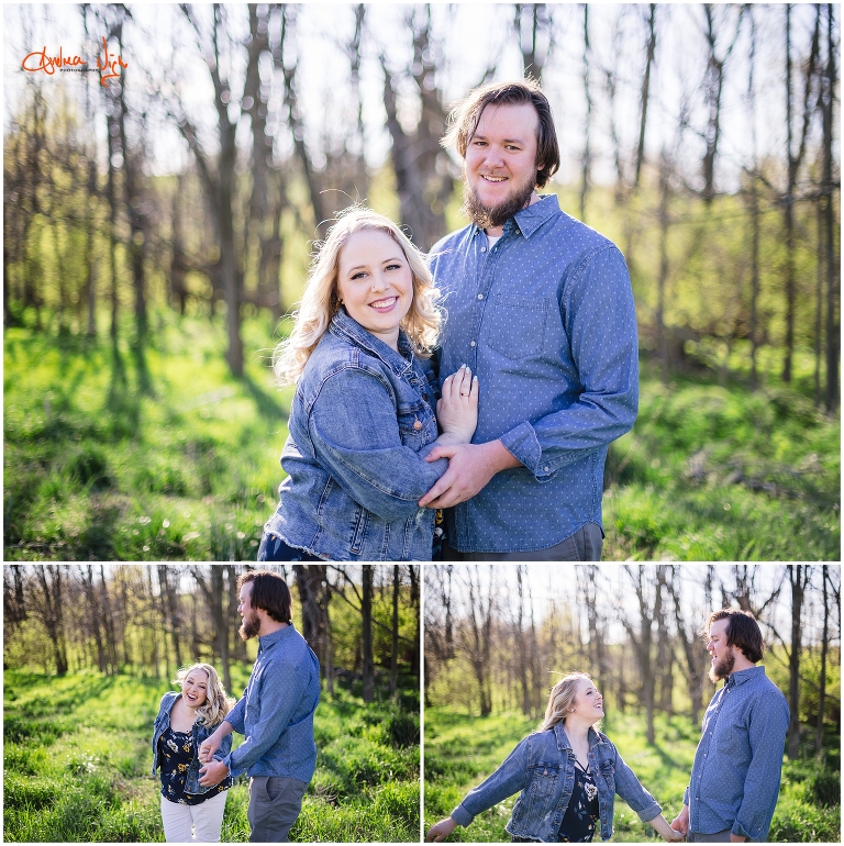 Liberty Missouri engagement session