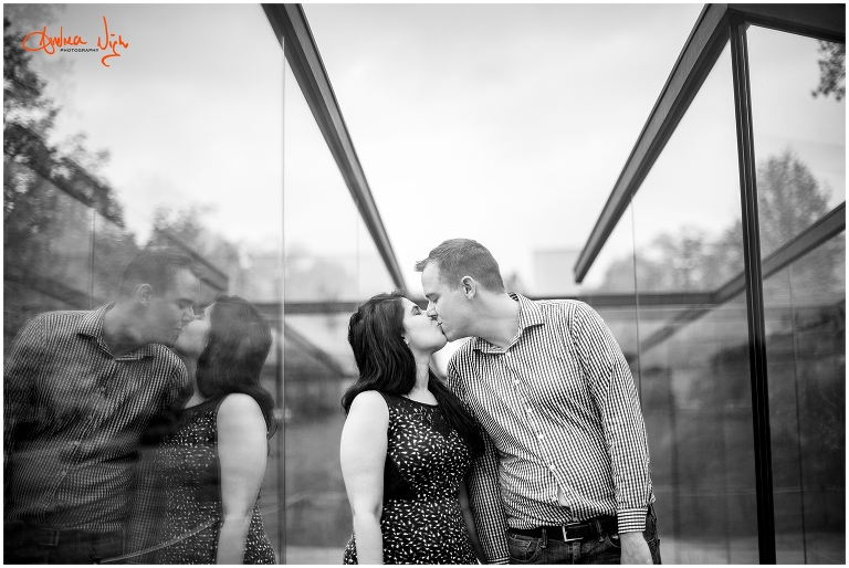 Loose park and The Nelson engagement session