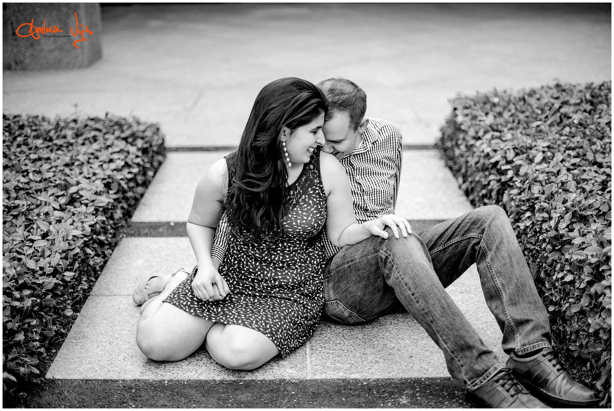 Loose park and The Nelson engagement session