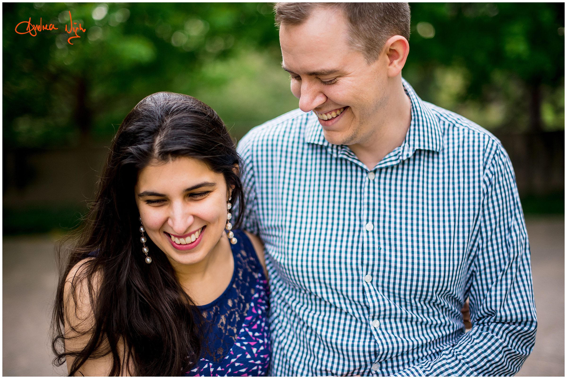 Loose park and The Nelson engagement session