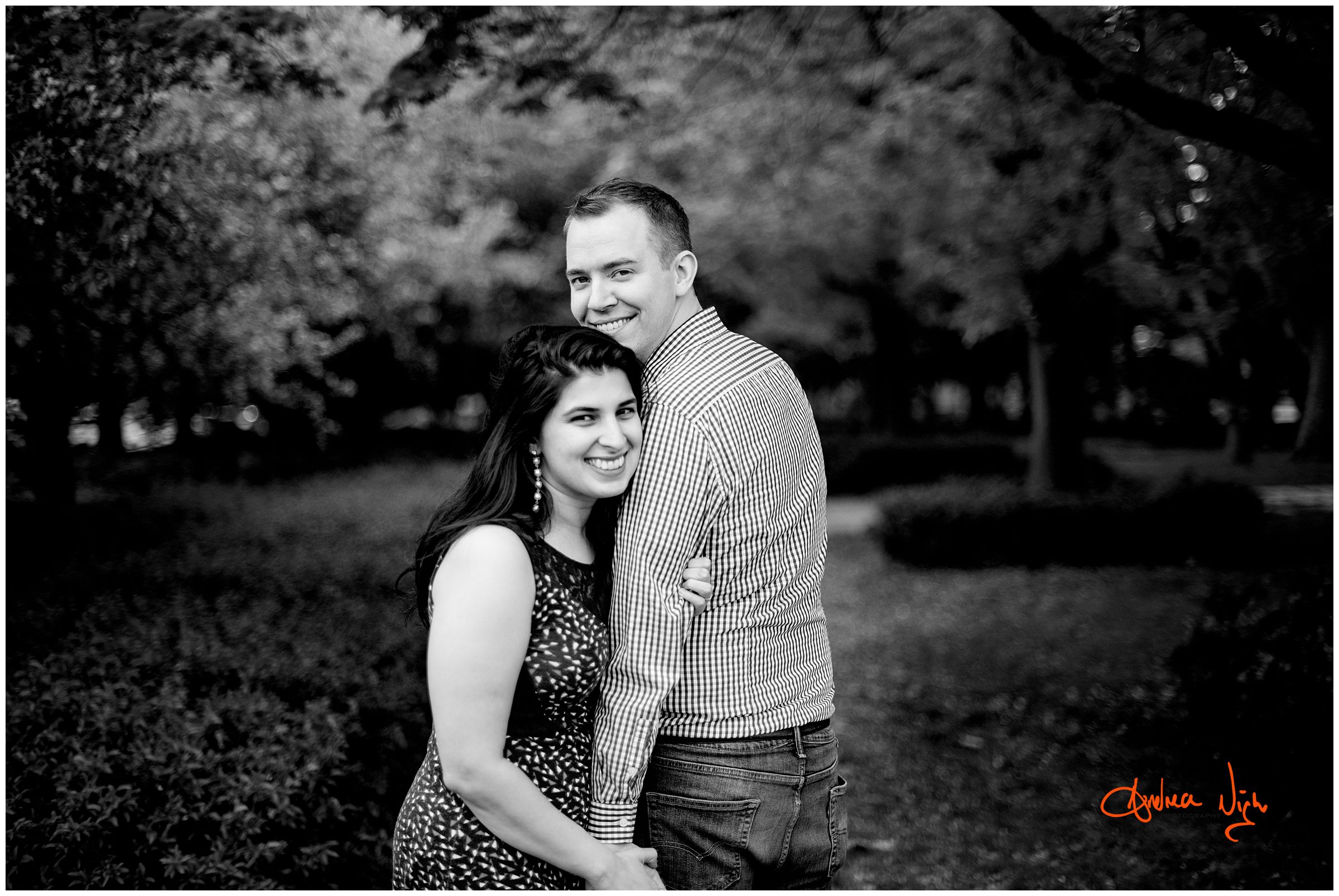 Loose park and The Nelson engagement session