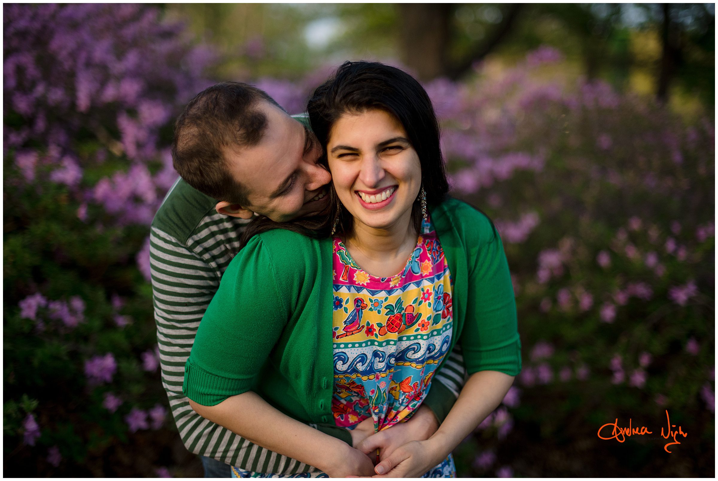 Loose park and The Nelson engagement session