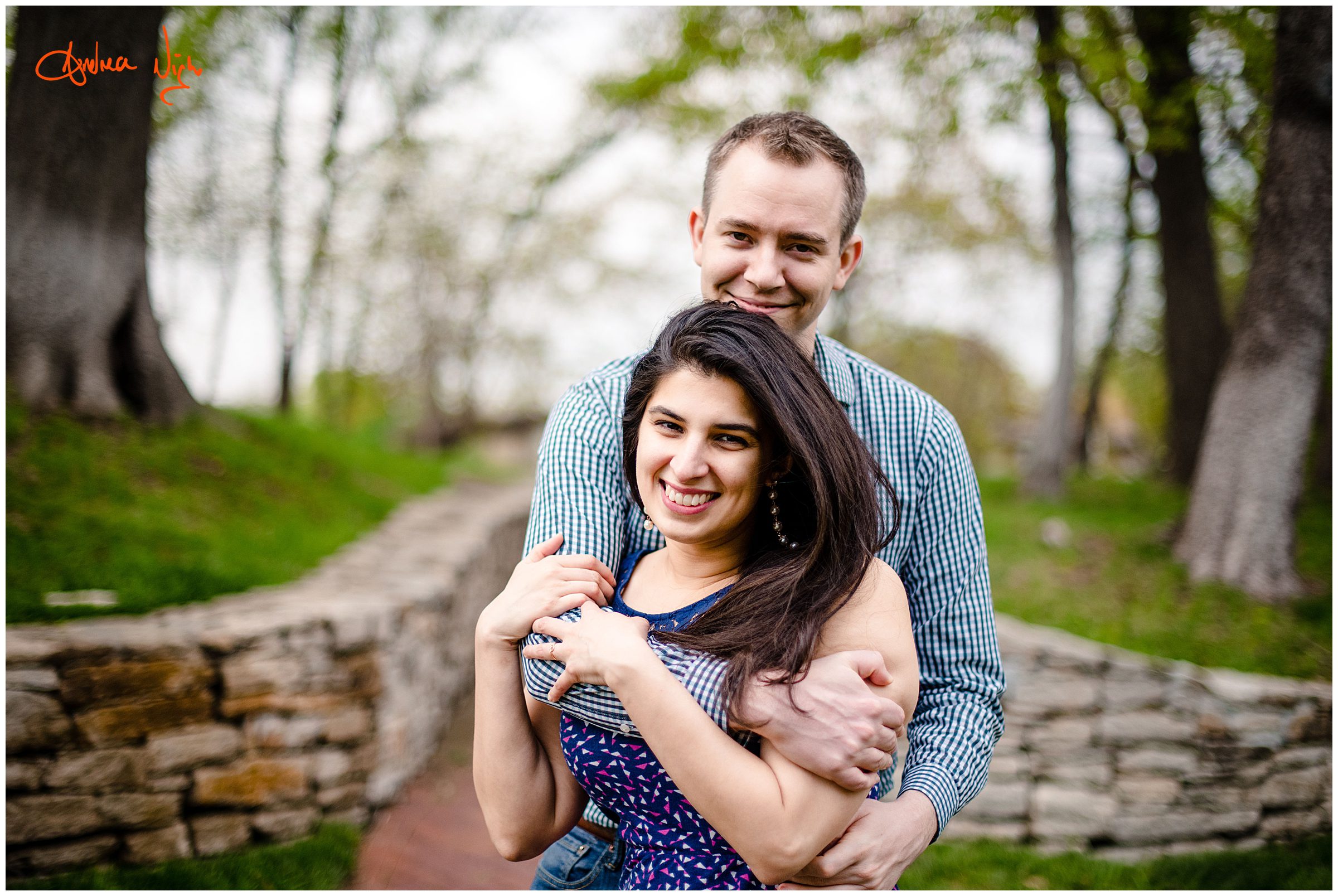 Loose park and The Nelson engagement session
