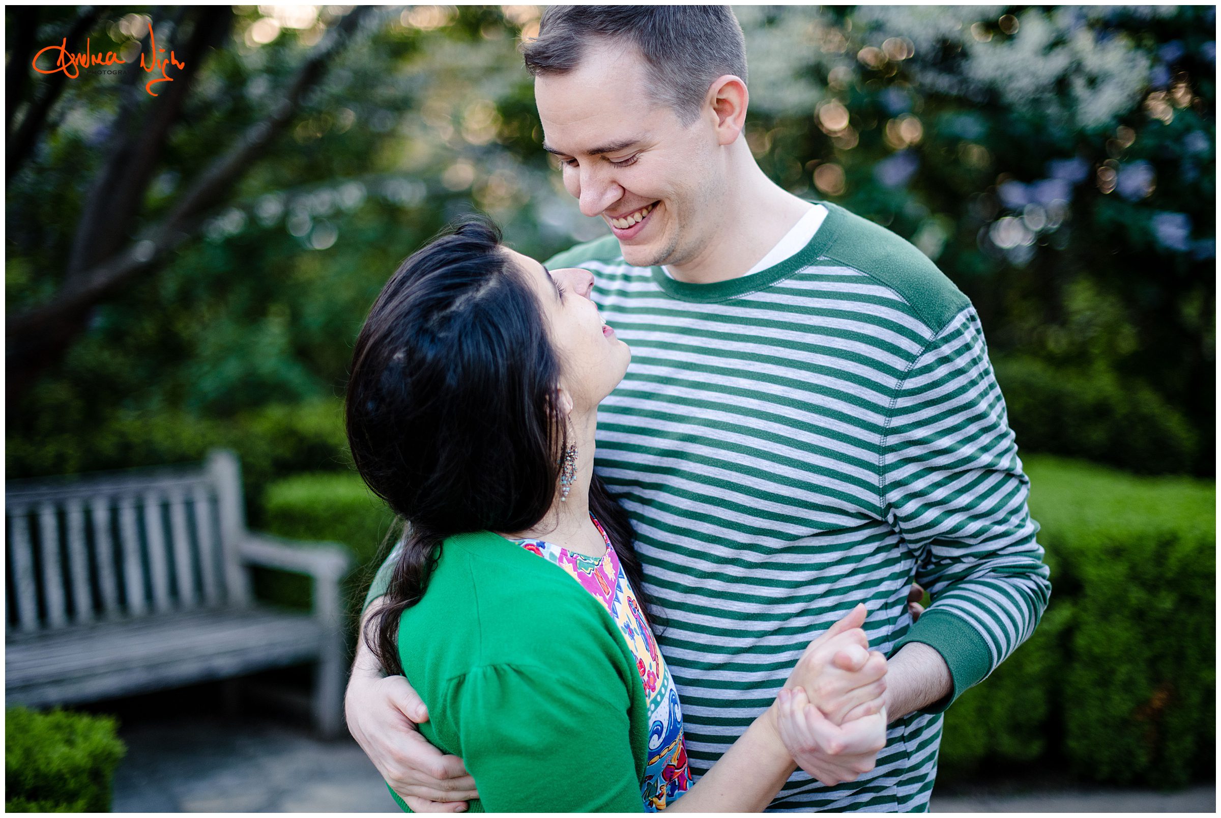 Loose park and The Nelson engagement session