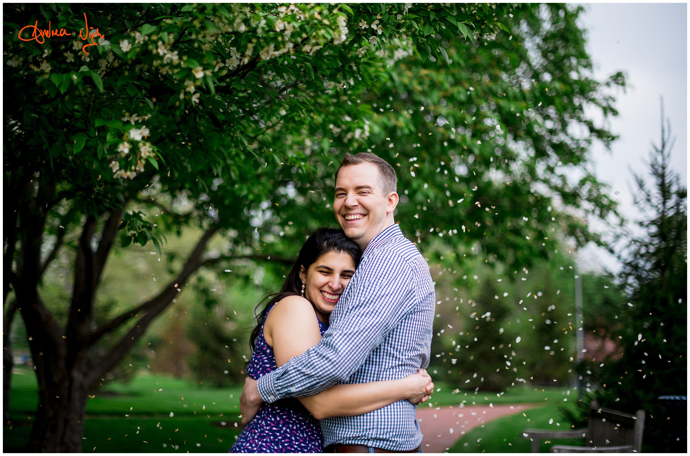 Loose park and The Nelson engagement session