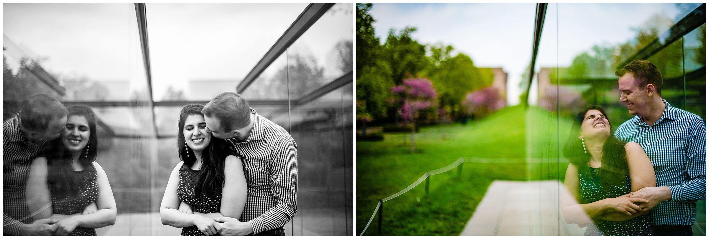 Loose park and The Nelson engagement session