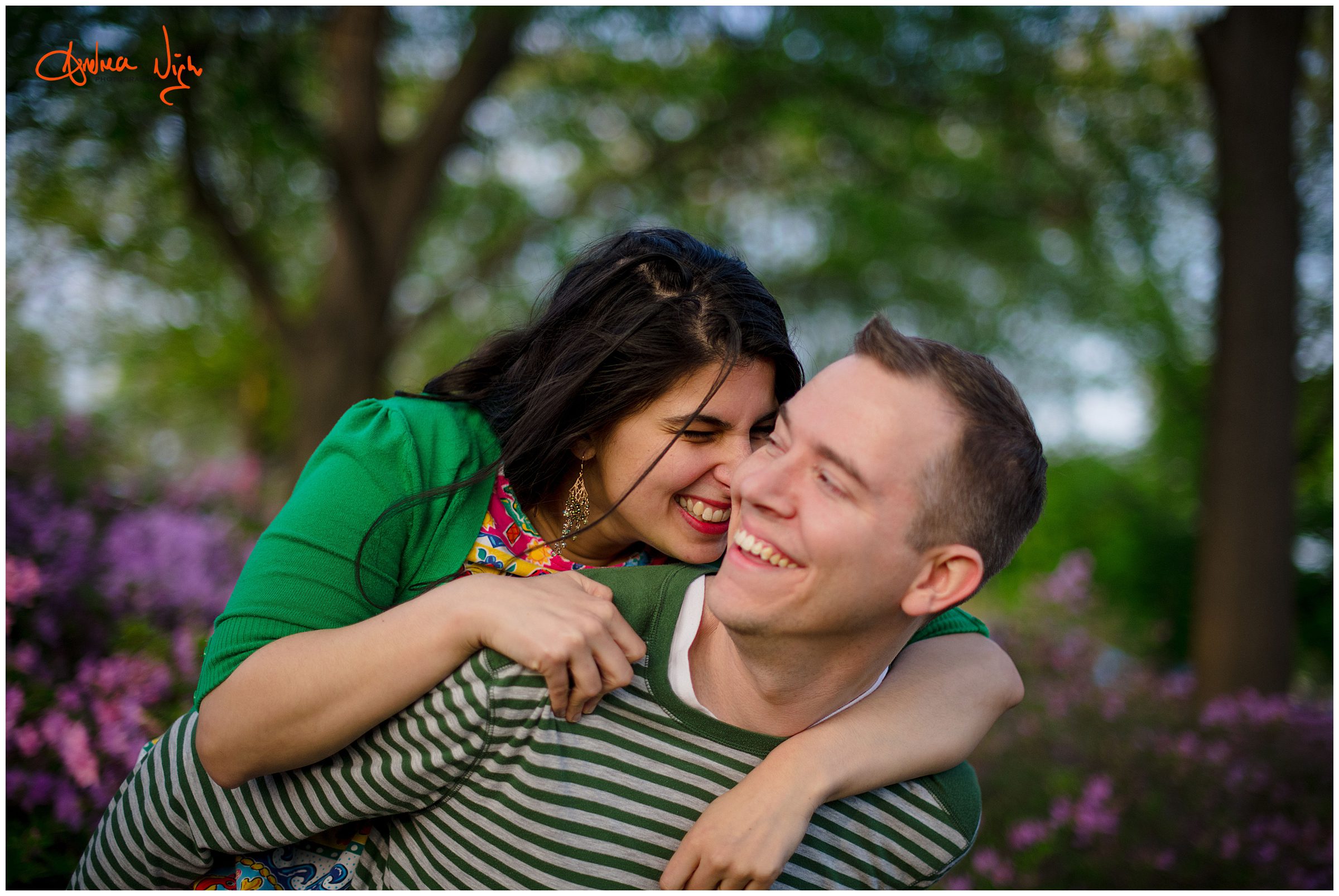 Loose park and The Nelson engagement session