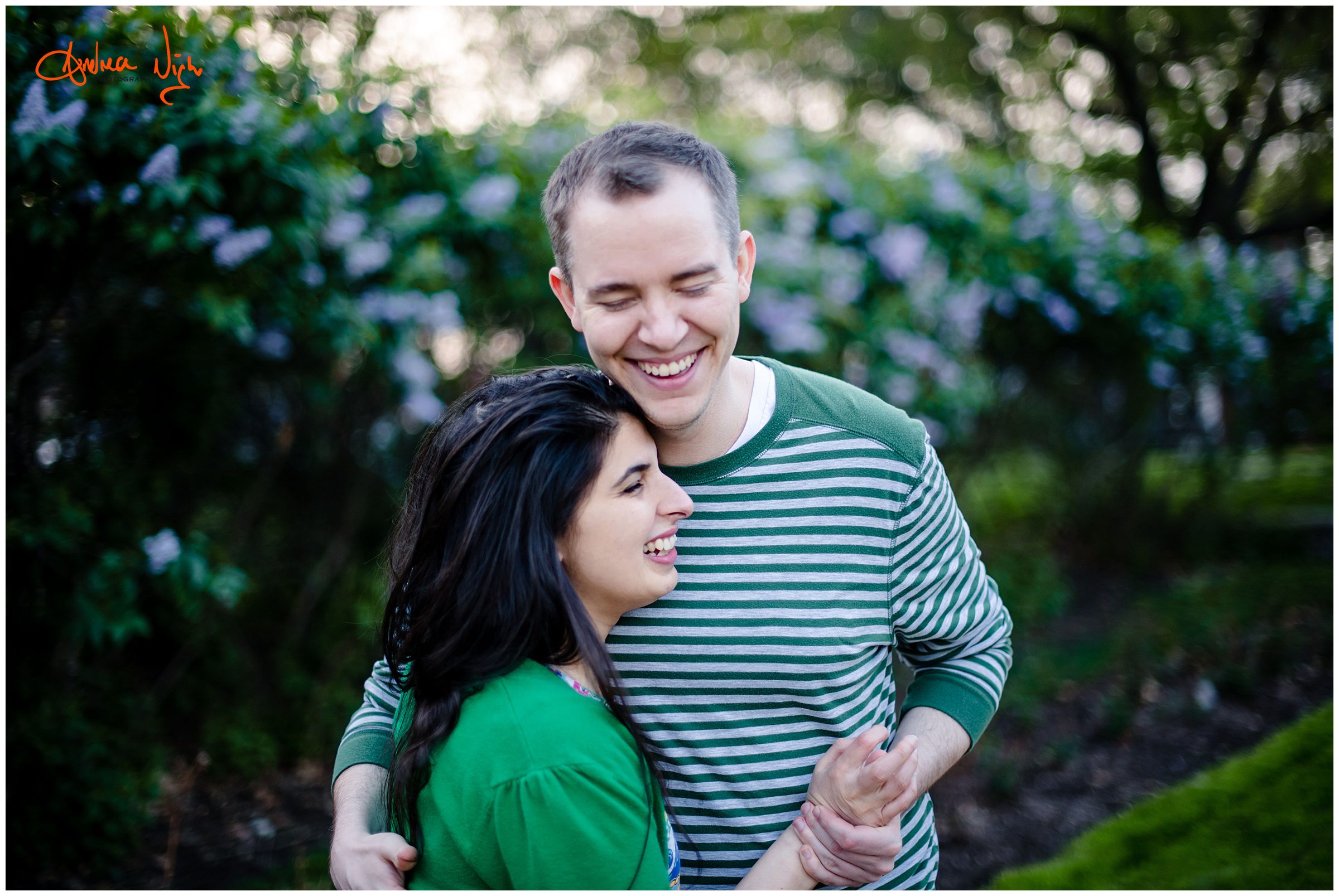 Loose park and The Nelson engagement session