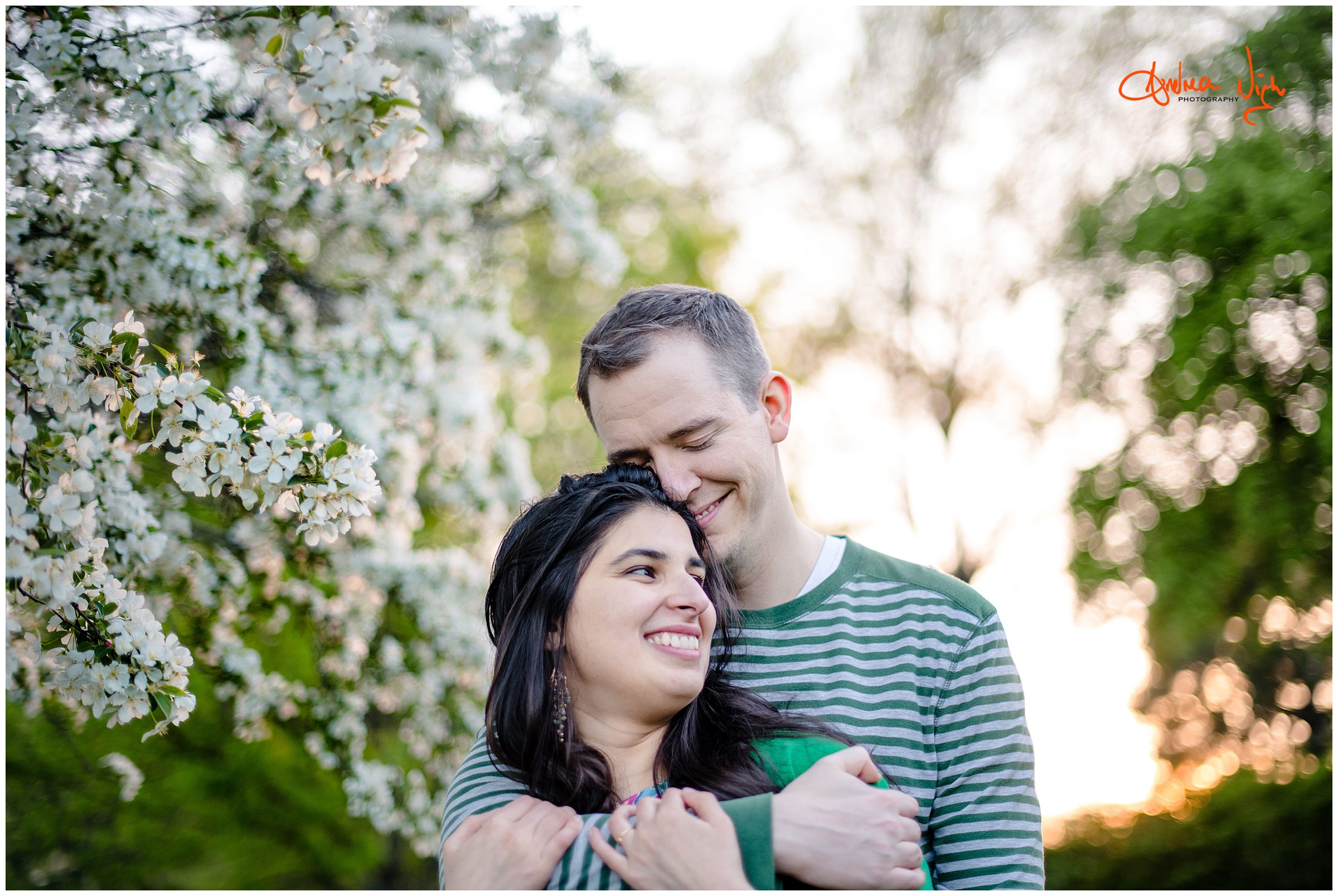 Loose park and The Nelson engagement session