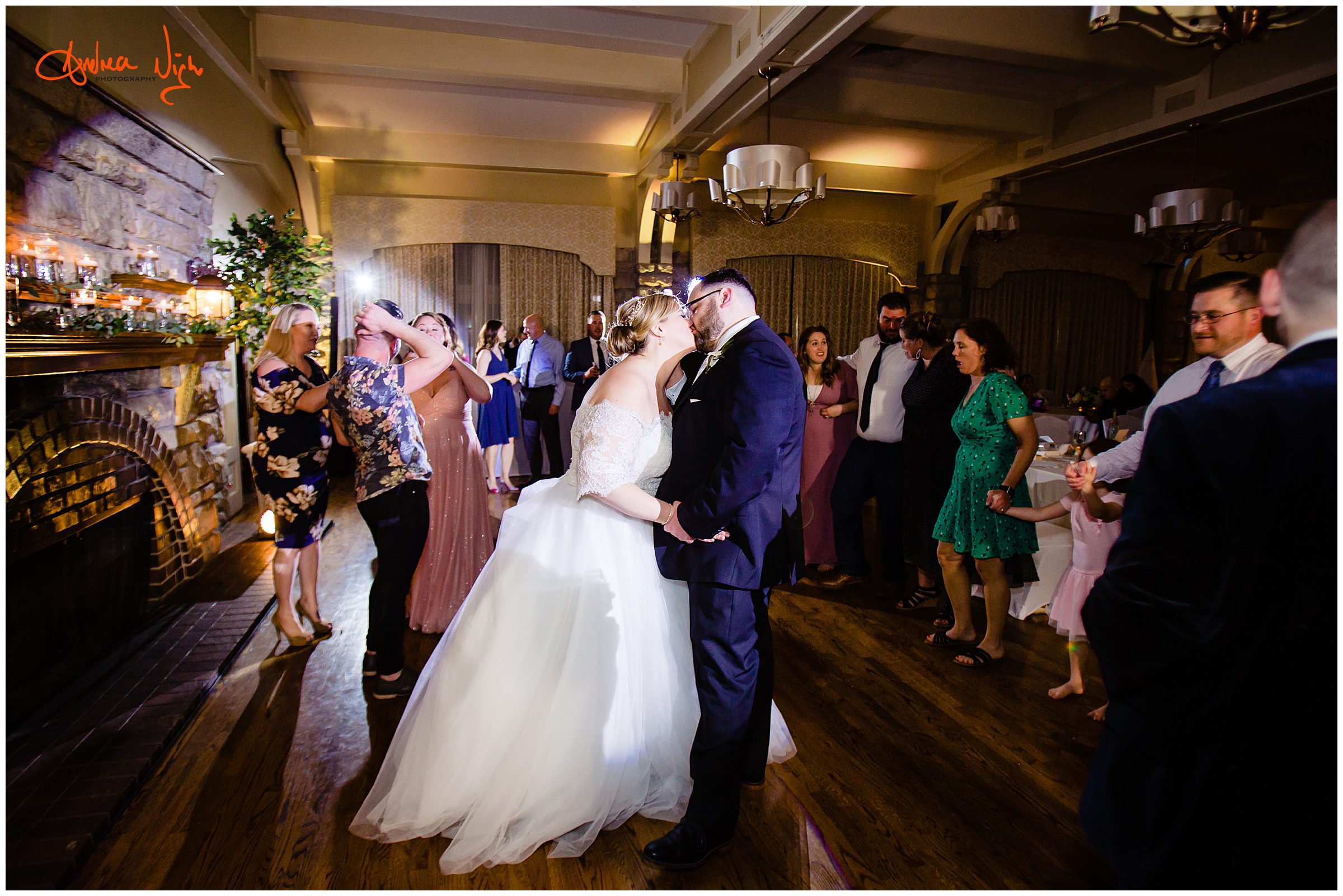 The Elms Hotel and Spa wedding, KC wedding photographer, Reception