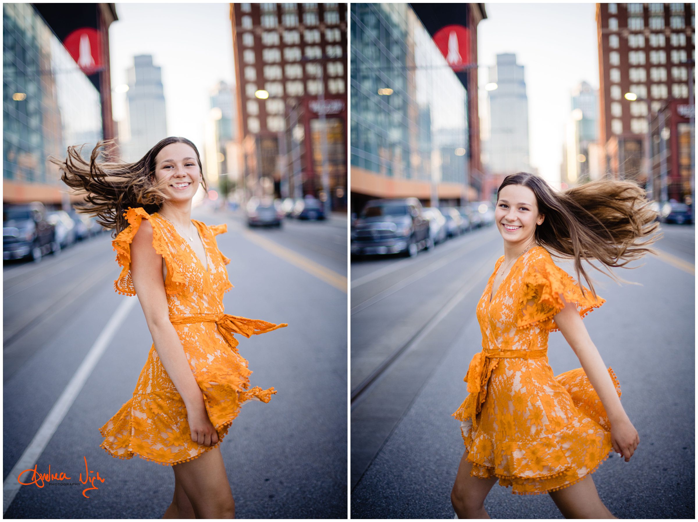 Downtown KC senior photography