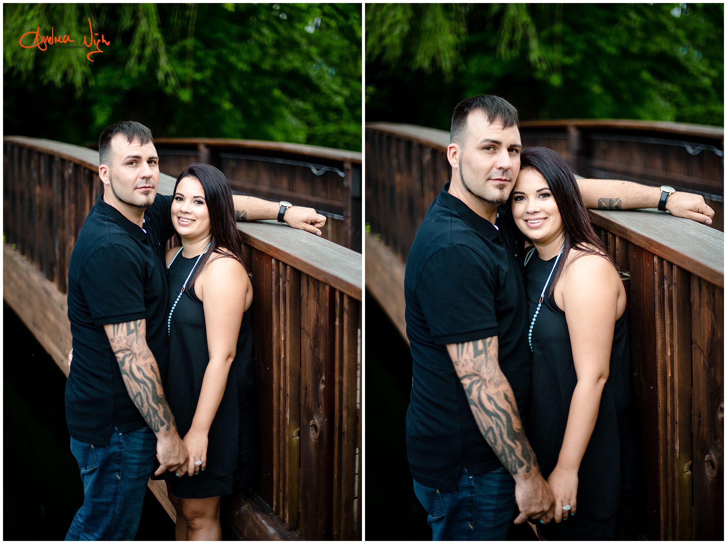 Loose park engagement session