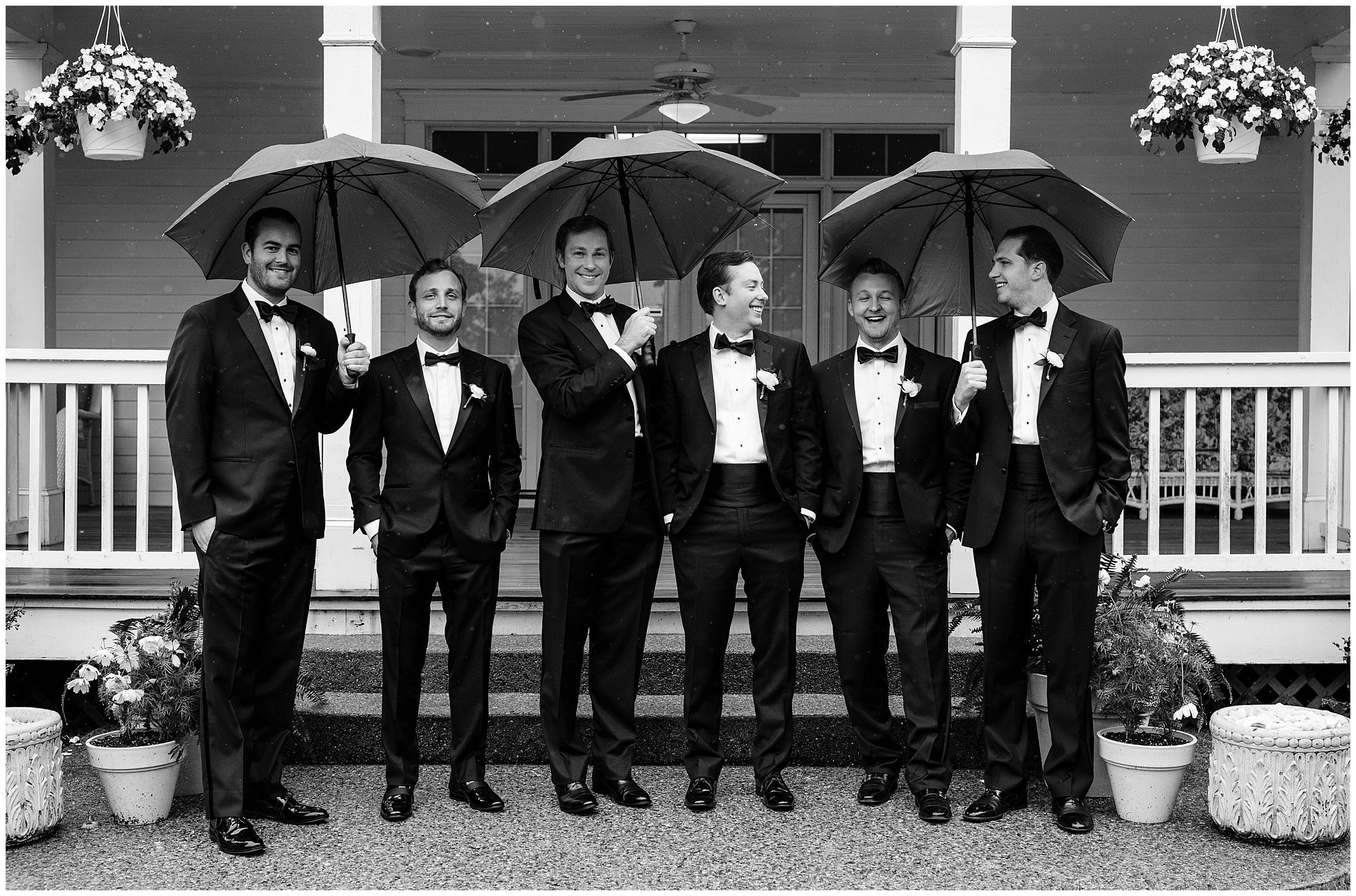 The Hawthorne House wedding photography - groomsmen