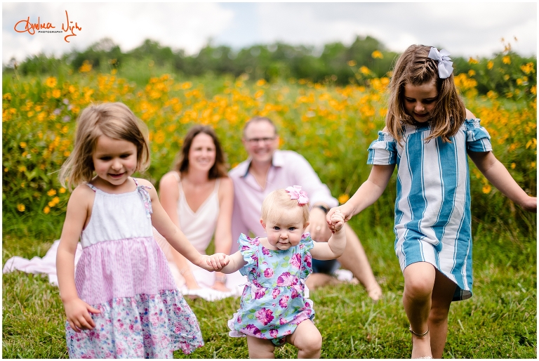 One year photo session, shawnee mission park