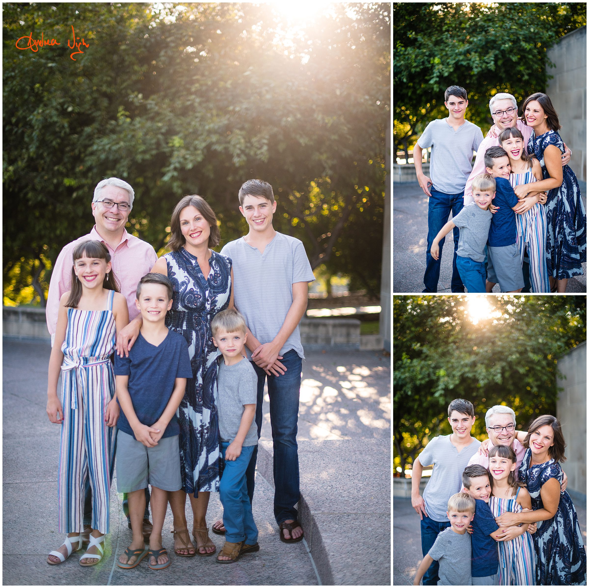 family photos at The Nelson, Kansas City portrait photographer 