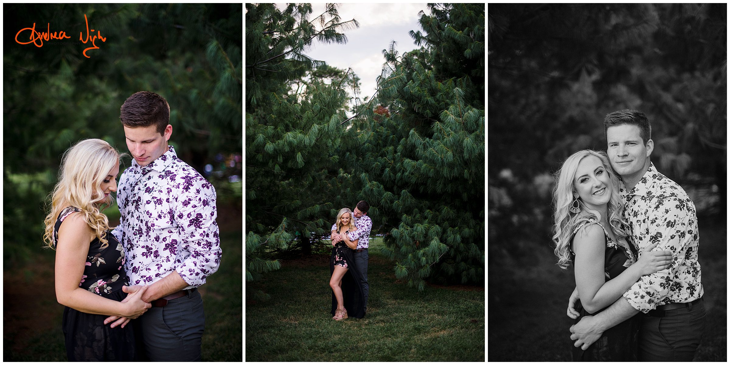 Kansas City engagement session, Loose Park, Kauffman center
