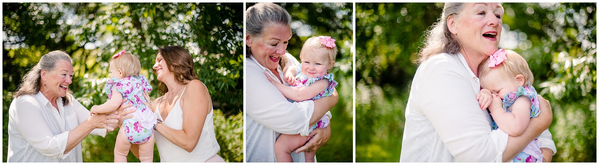 One year photo session, shawnee mission park