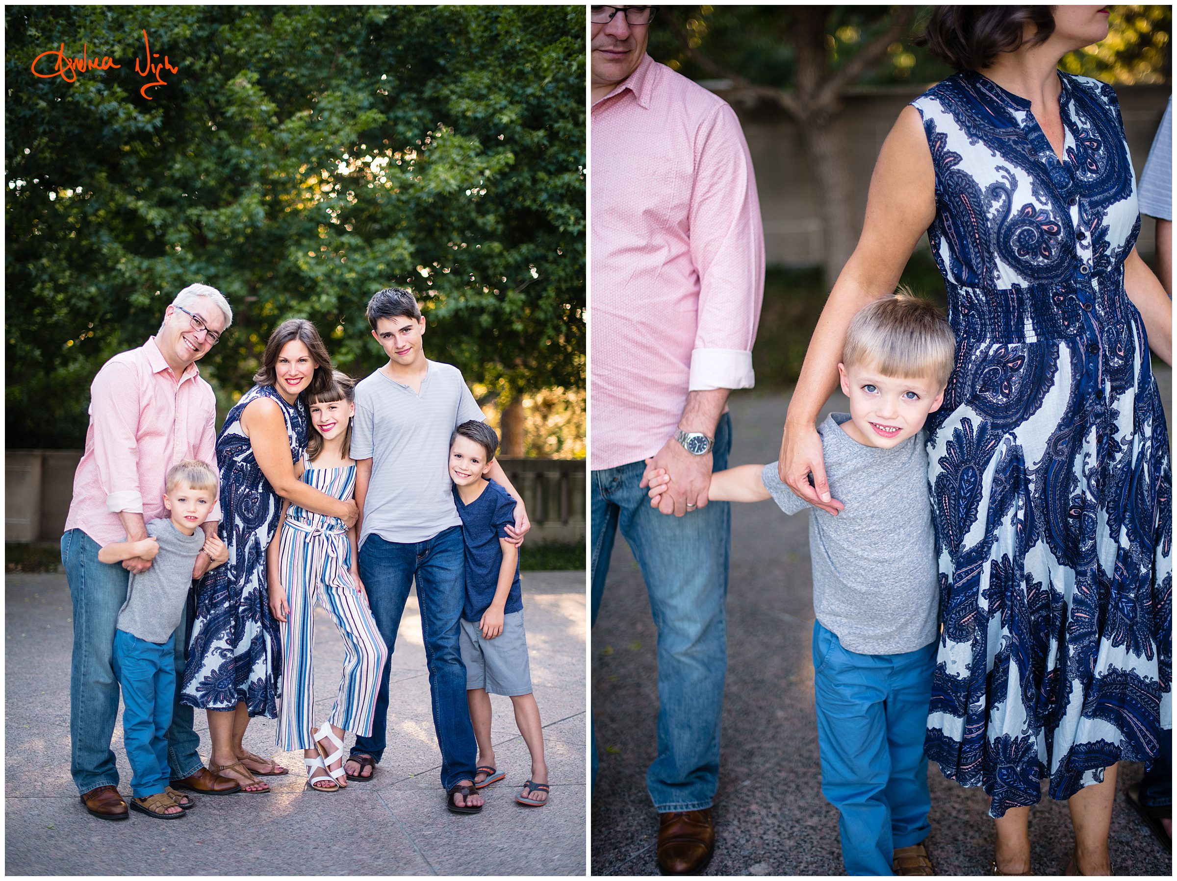 family photos at The Nelson, Kansas City portrait photographer 