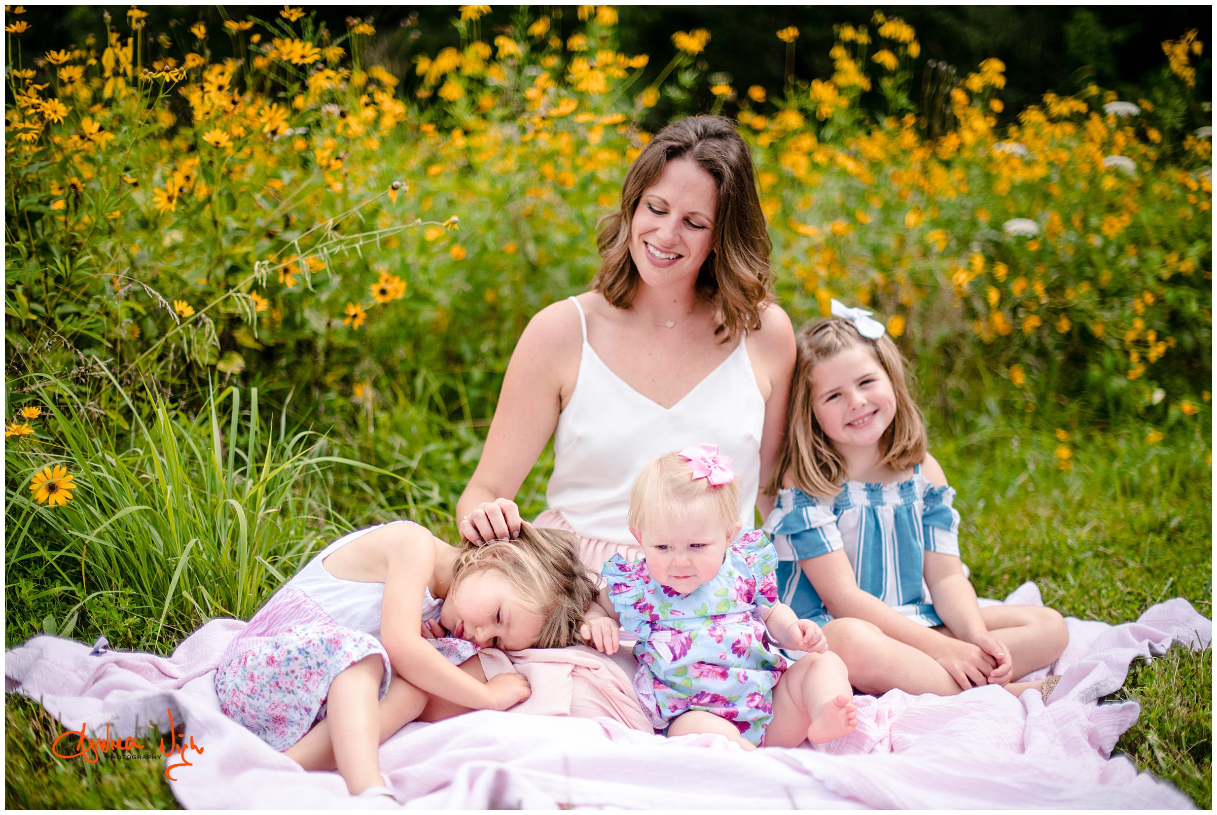 One year photo session, shawnee mission park