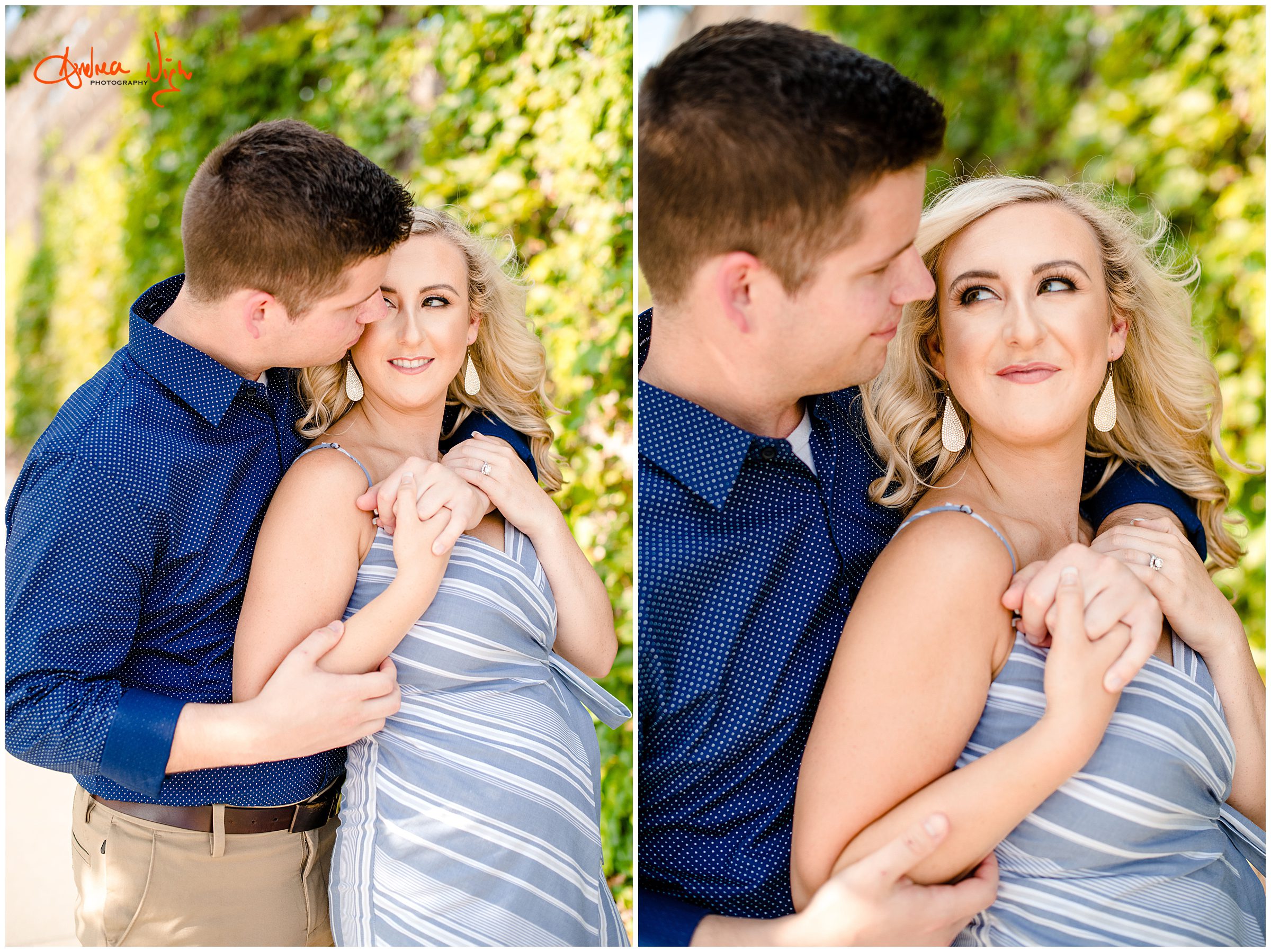 Kansas City engagement session, Loose Park, Kauffman center