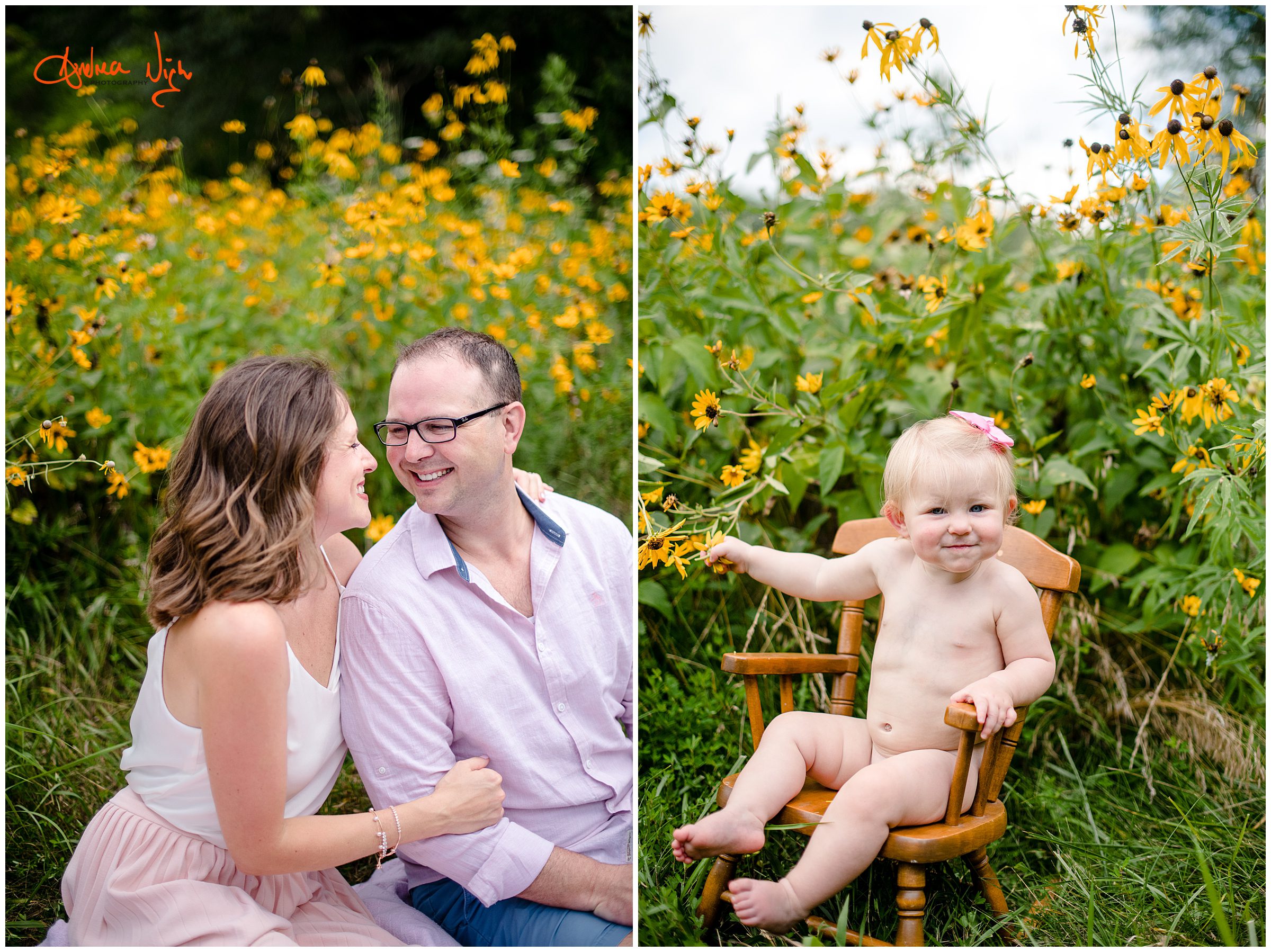 One year photo session, shawnee mission park