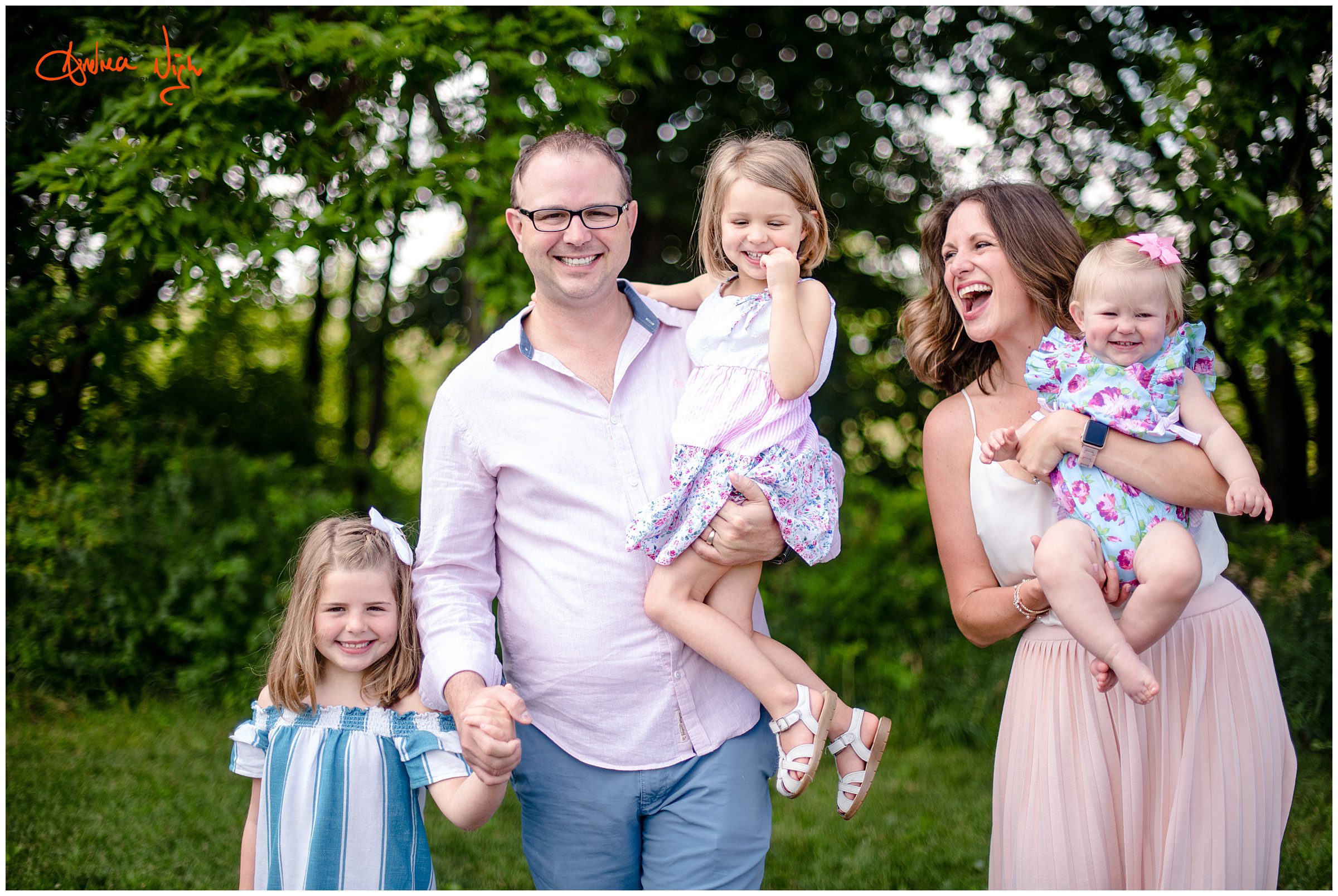 One year photo session, shawnee mission park