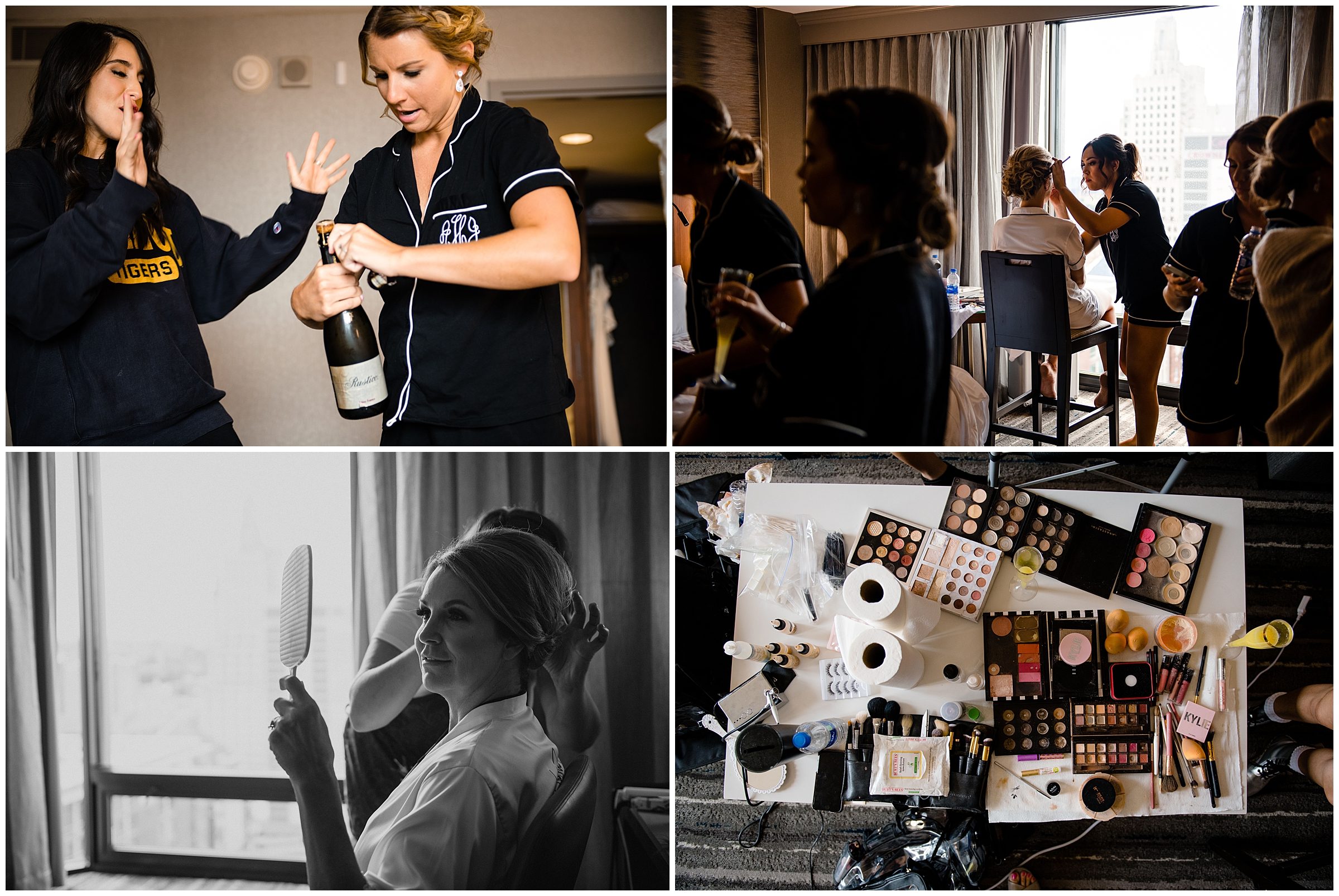 Downtown KC Marriott wedding, Brancato