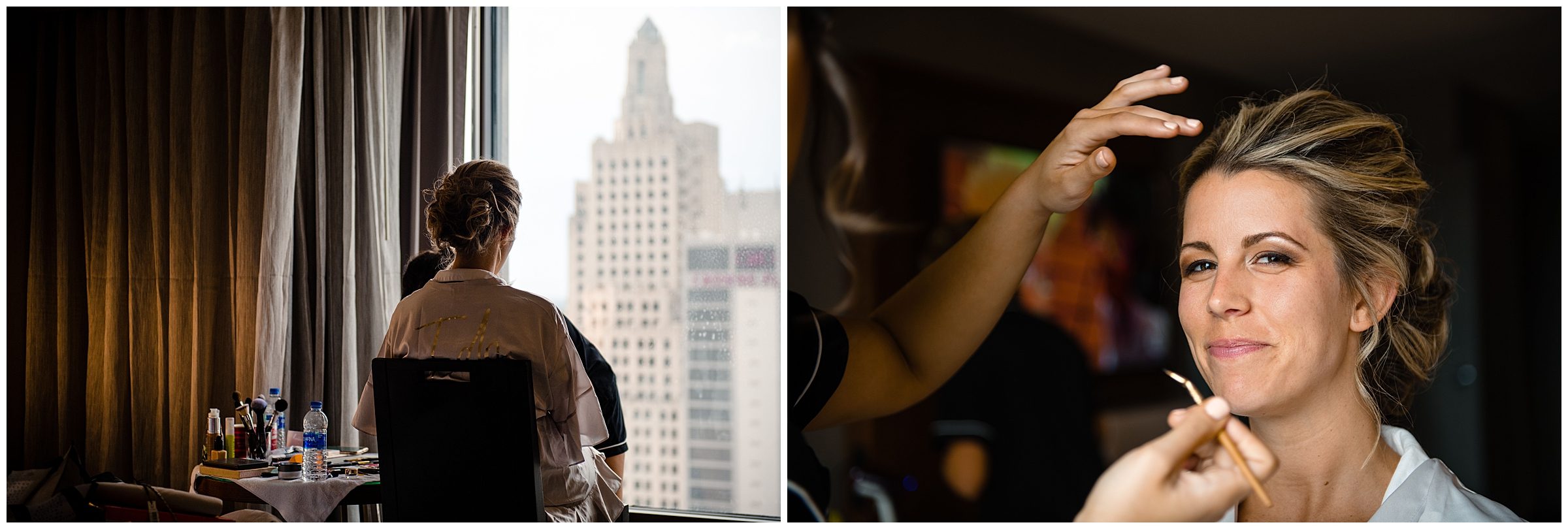 Downtown KC Marriott wedding, Brancato