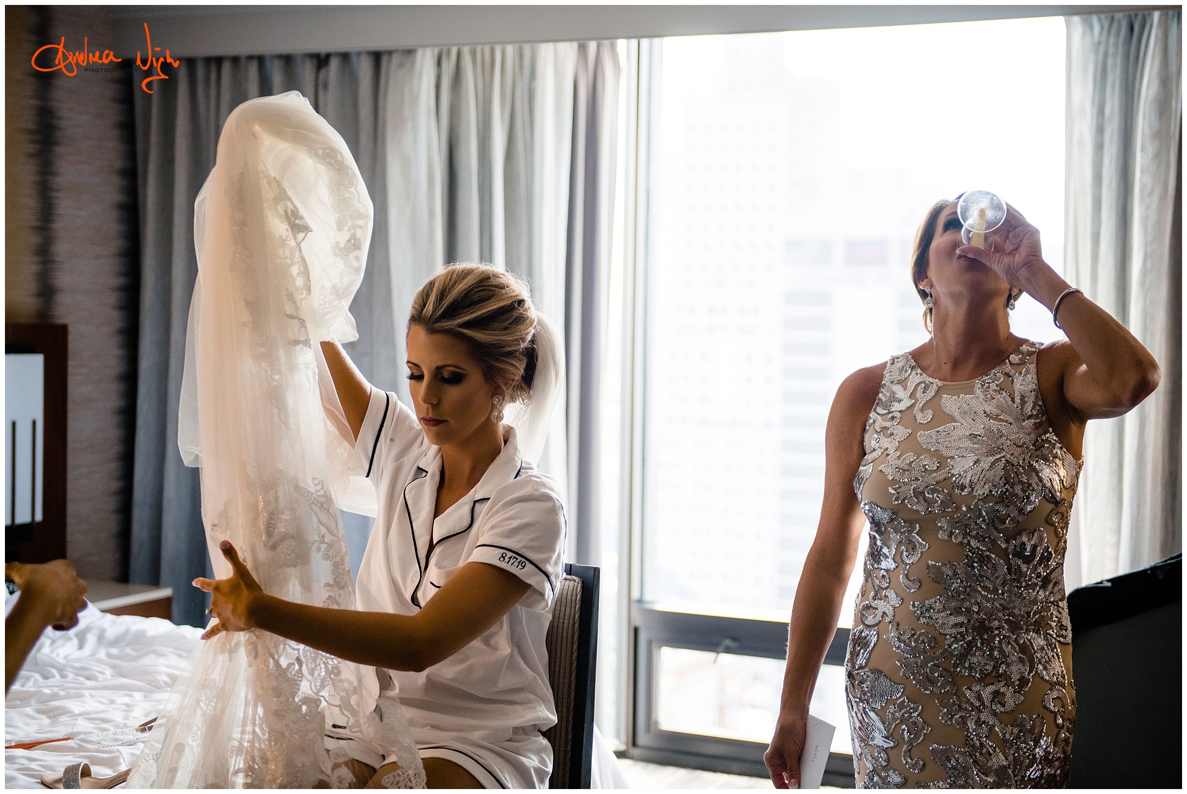 Downtown KC Marriott wedding, Brancato