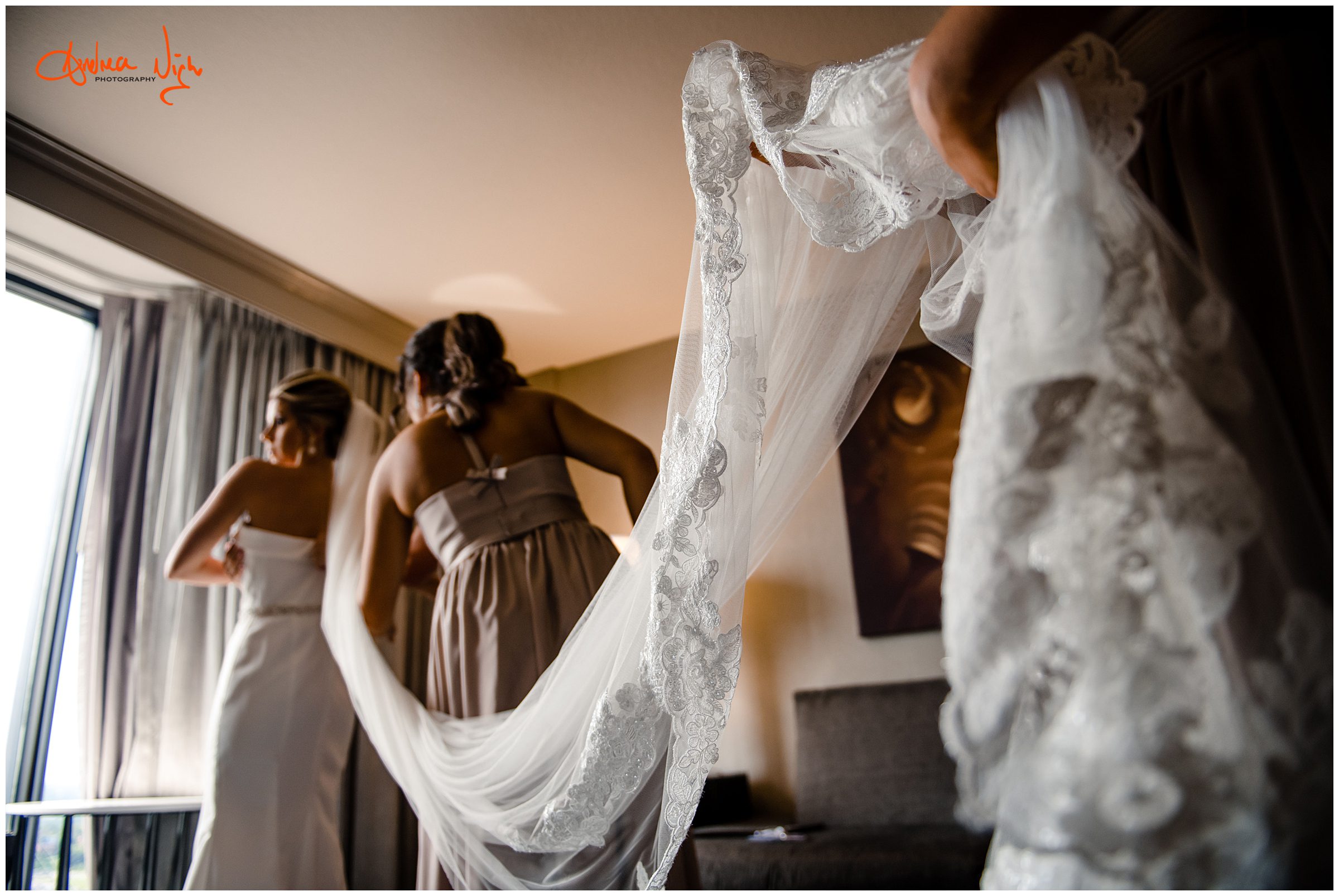 Downtown KC Marriott wedding, Brancato