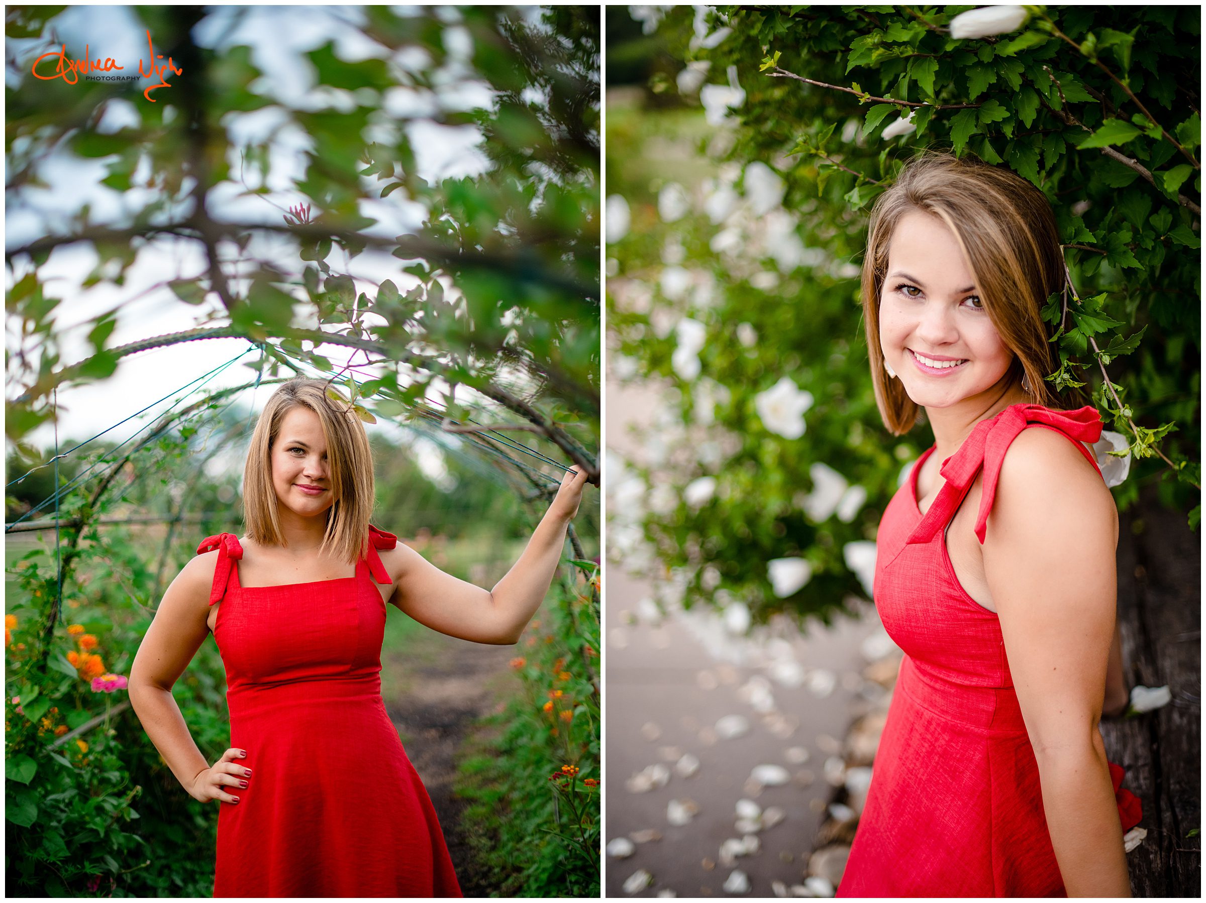 Overland Park Arboretum senior pictures