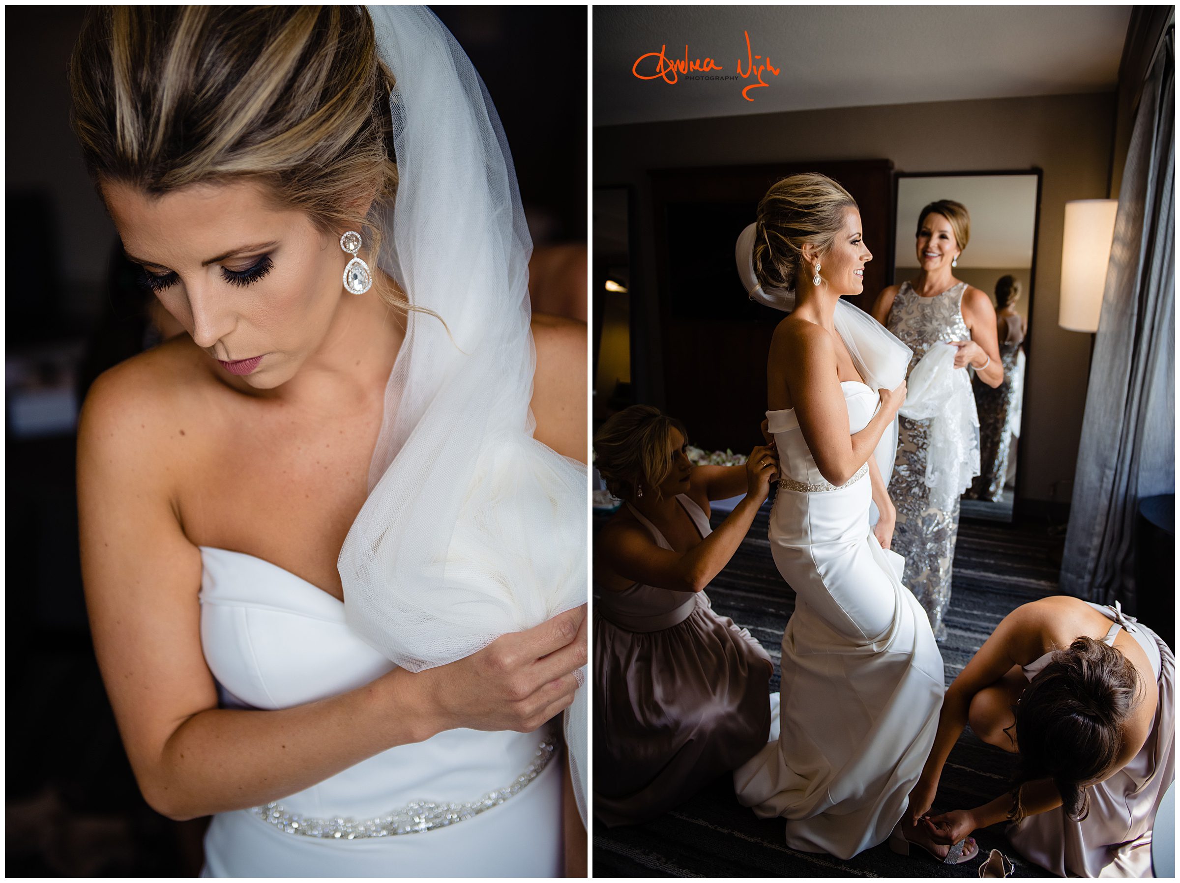 Downtown KC Marriott wedding, Brancato