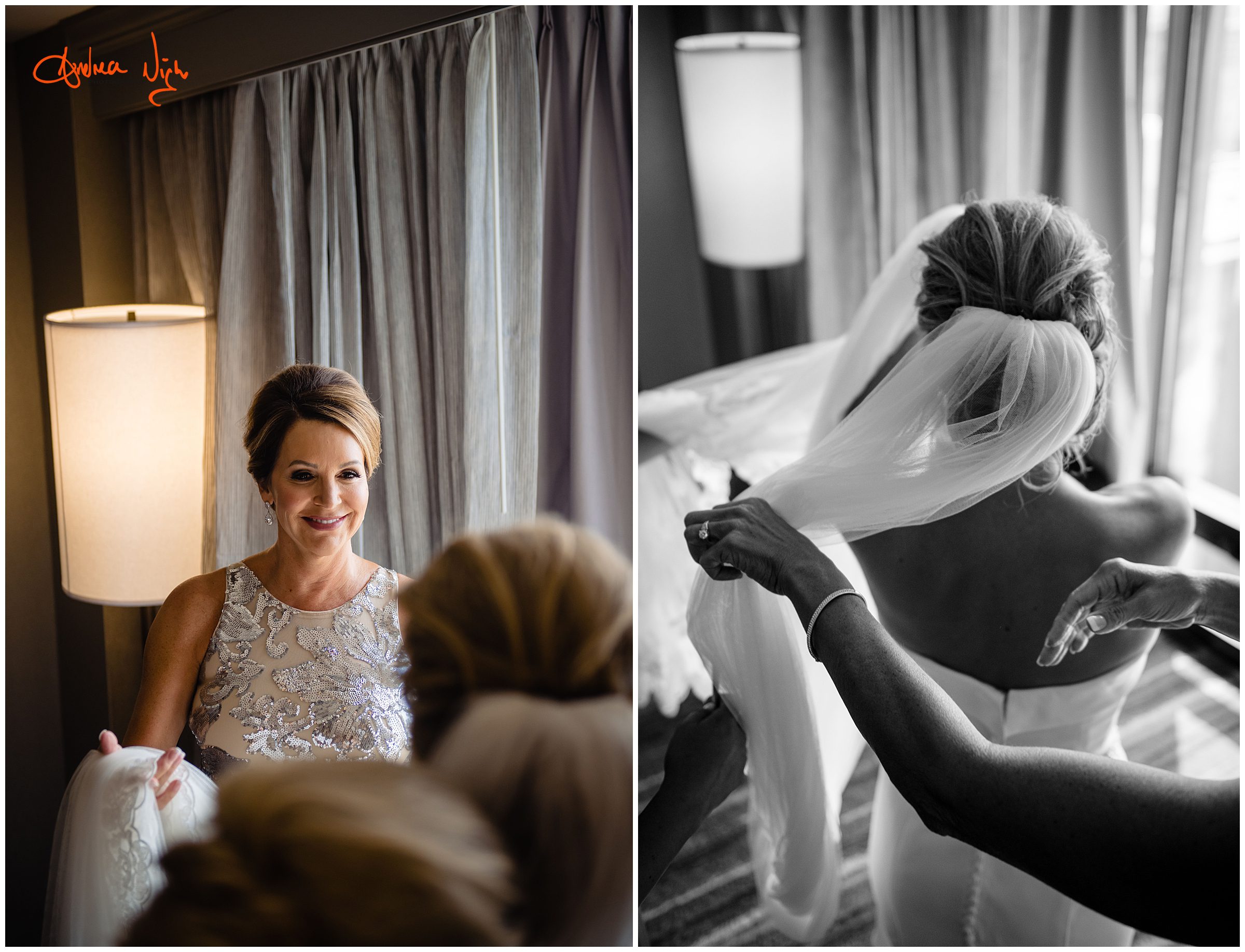 Downtown KC Marriott wedding, Brancato