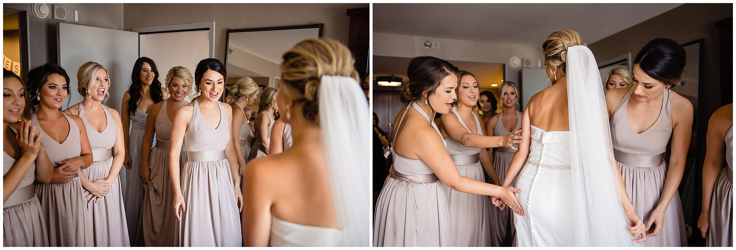 Downtown KC Marriott wedding, Brancato