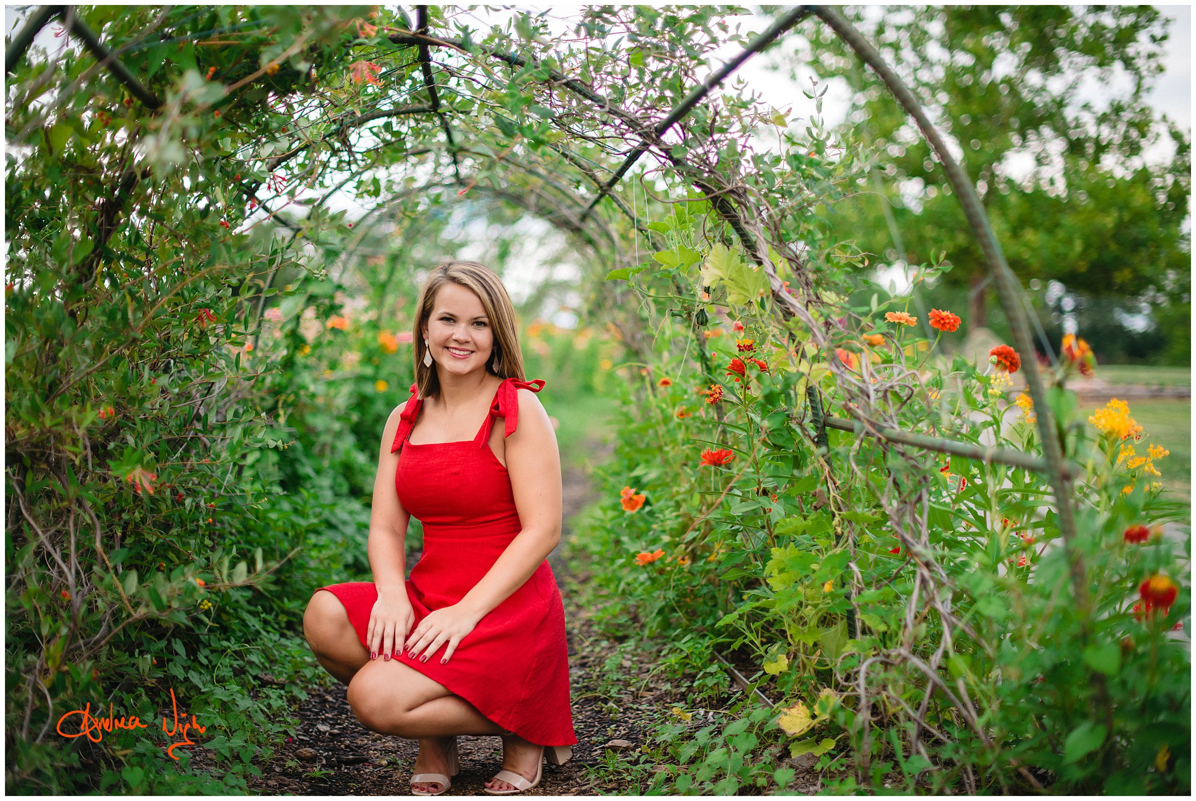 Overland Park Arboretum senior pictures
