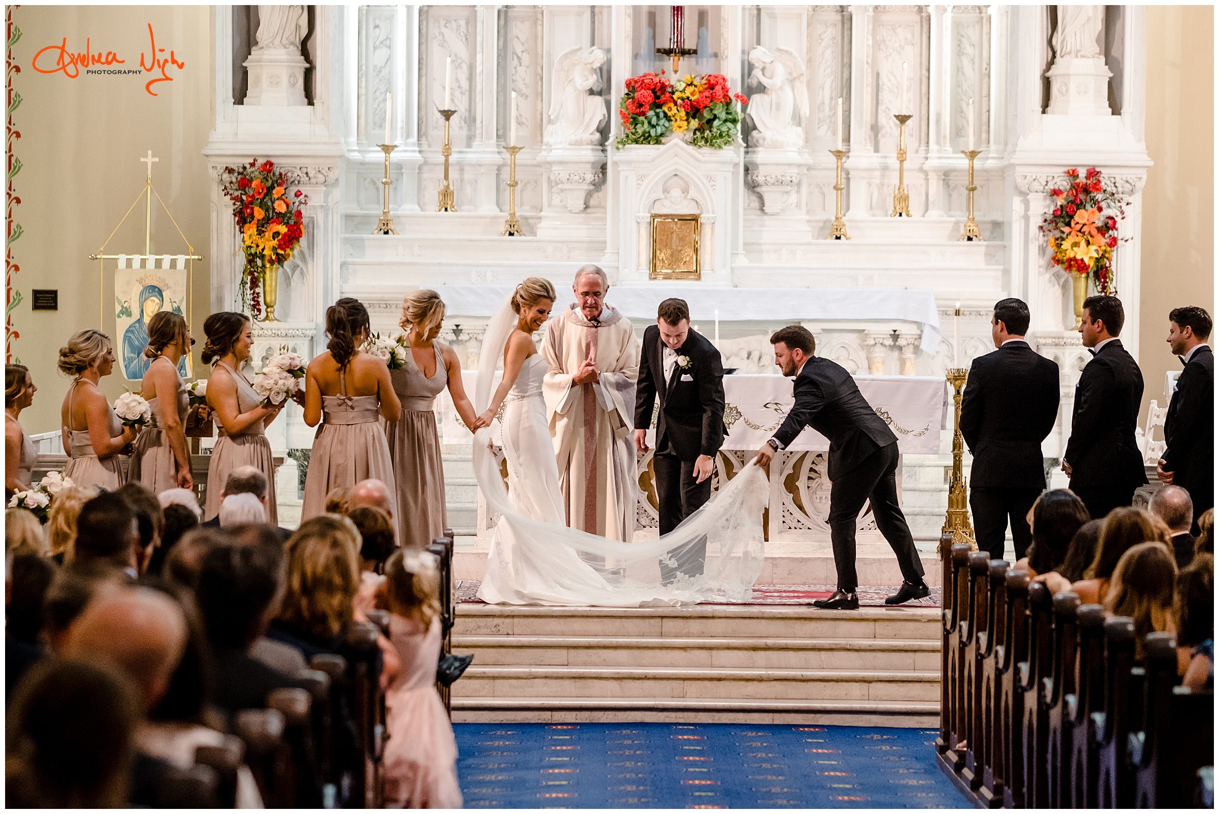 Downtown KC Marriott wedding, Brancato