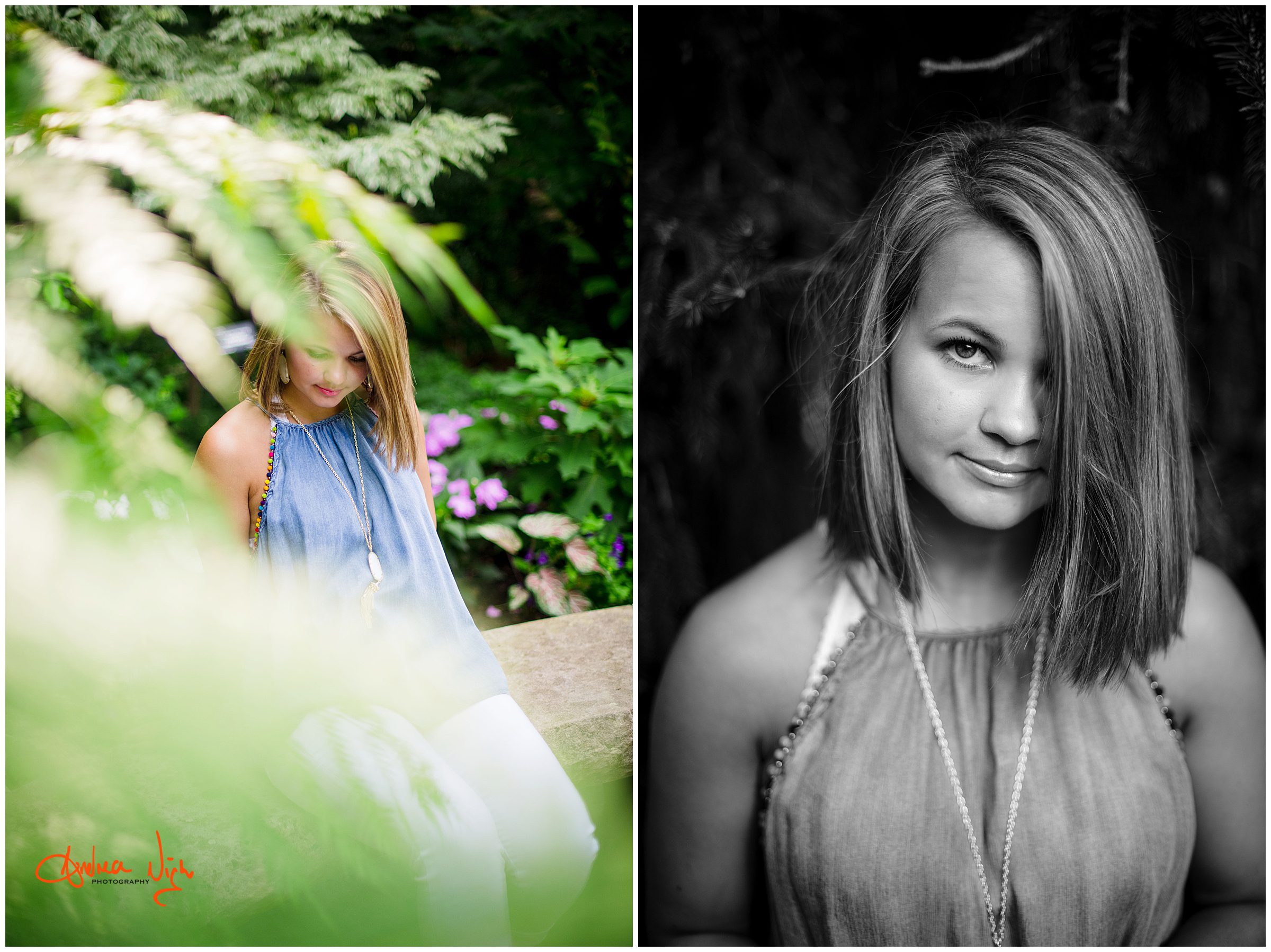 Overland Park Arboretum senior pictures