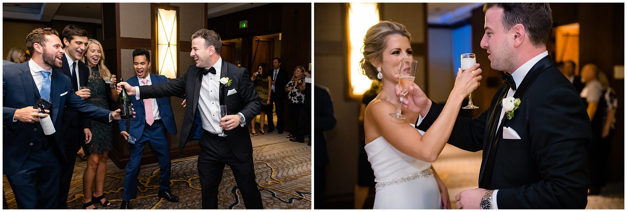 Downtown KC Marriott wedding, Brancato