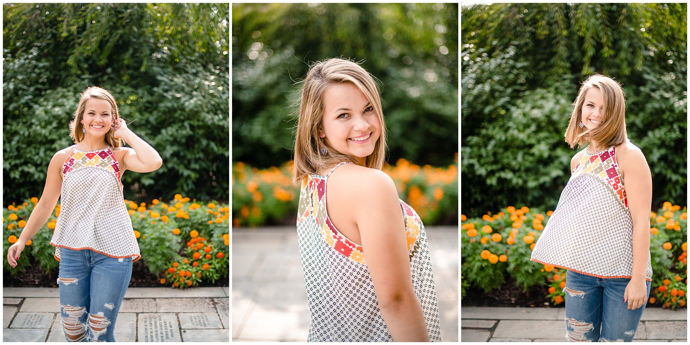 Overland Park Arboretum senior pictures